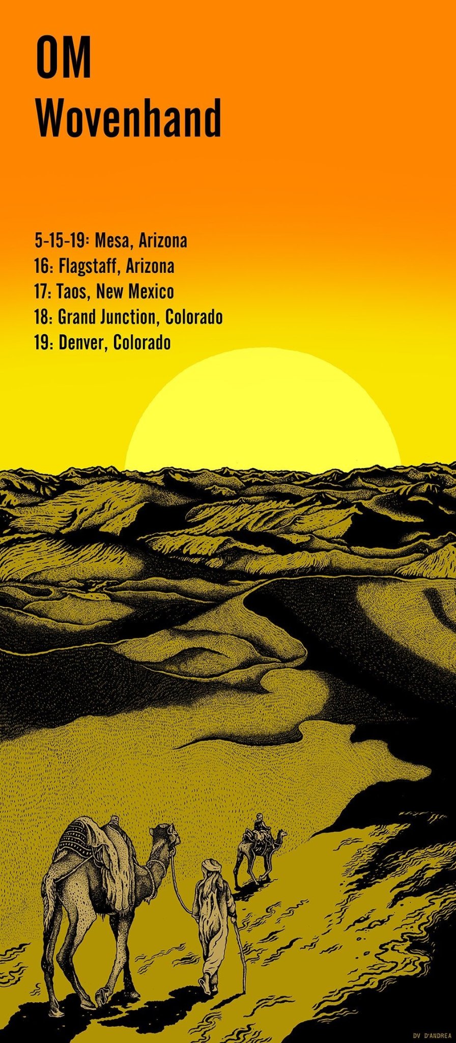 OM poster by David V. D'Andrea