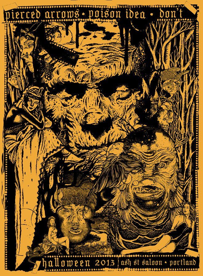 Pierced Arrows poster by David V. D'Andrea