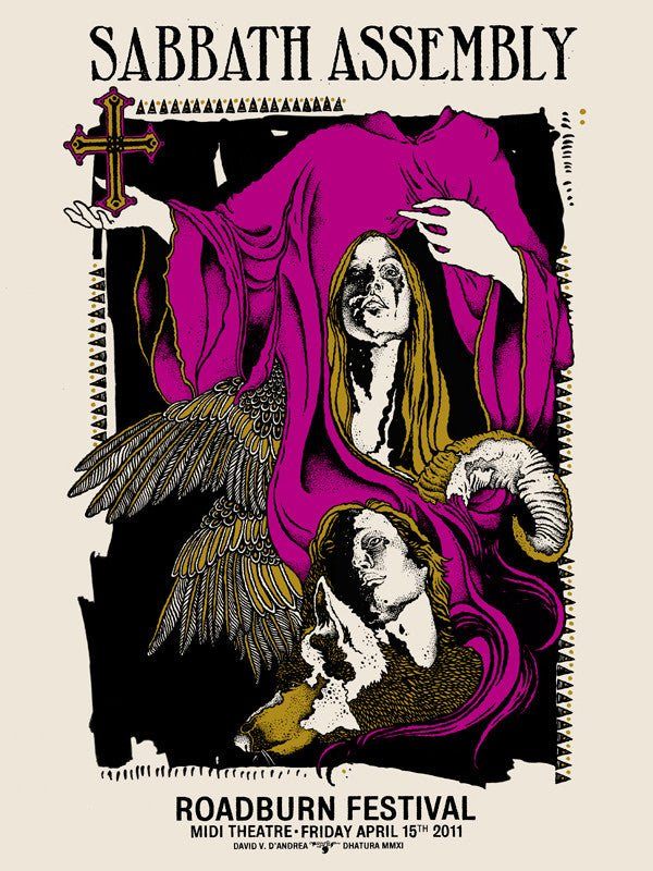 Sabbath Assembly poster by David V. D'Andrea