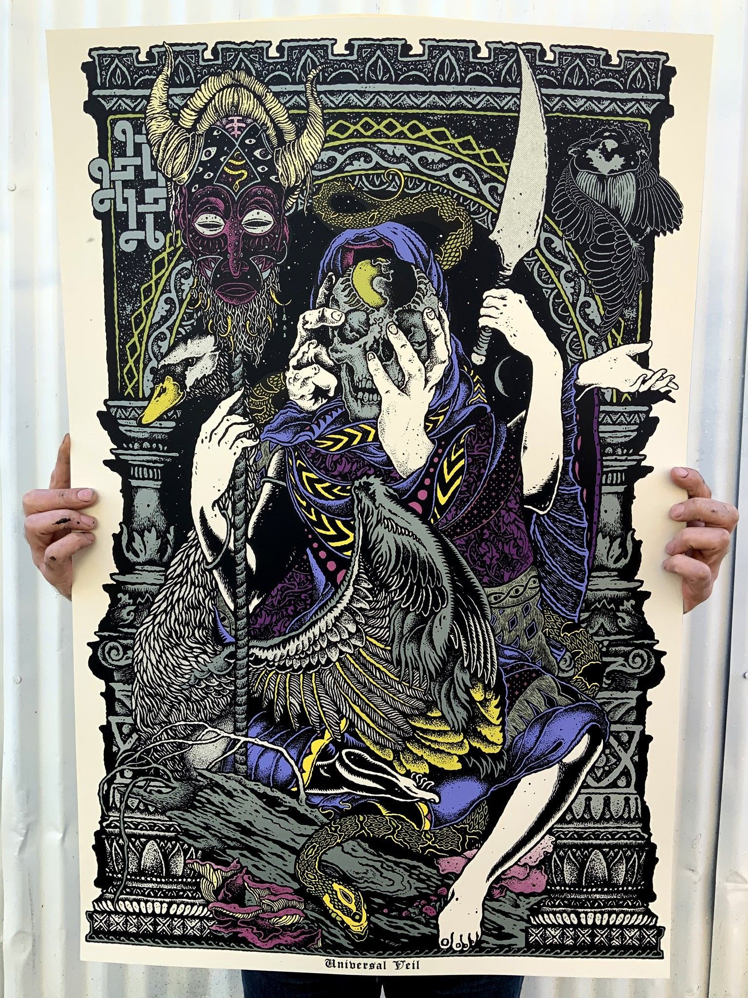 Seer poster by David V. D'Andrea