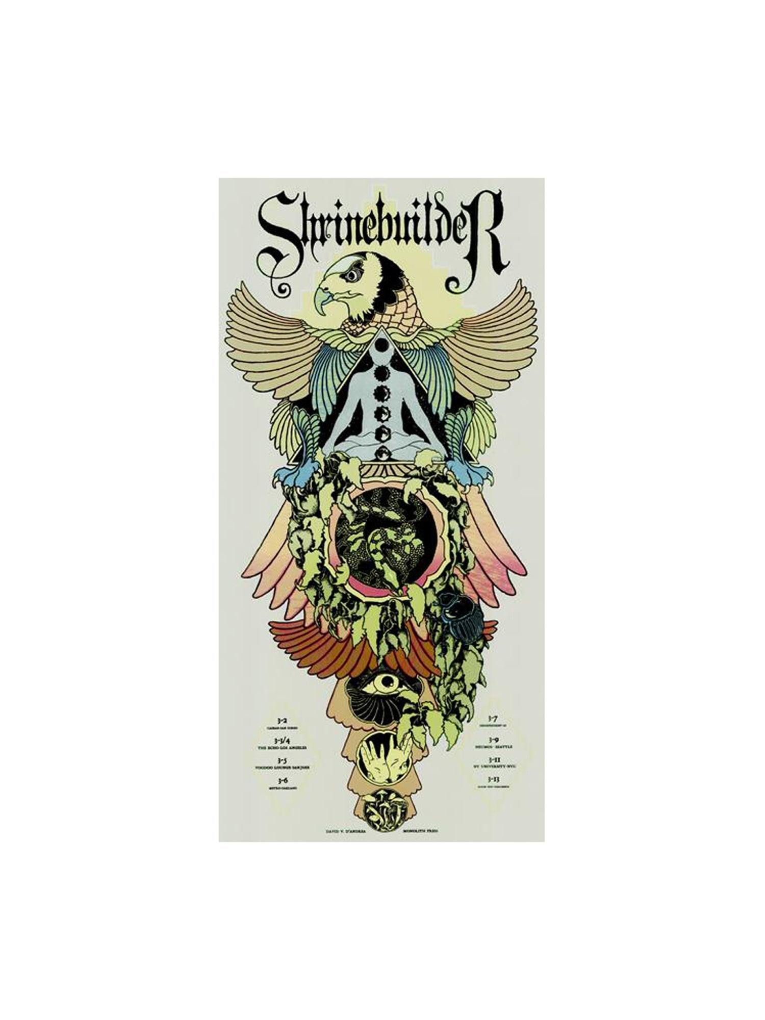 Shrinebuilder poster by David V. D'Andrea