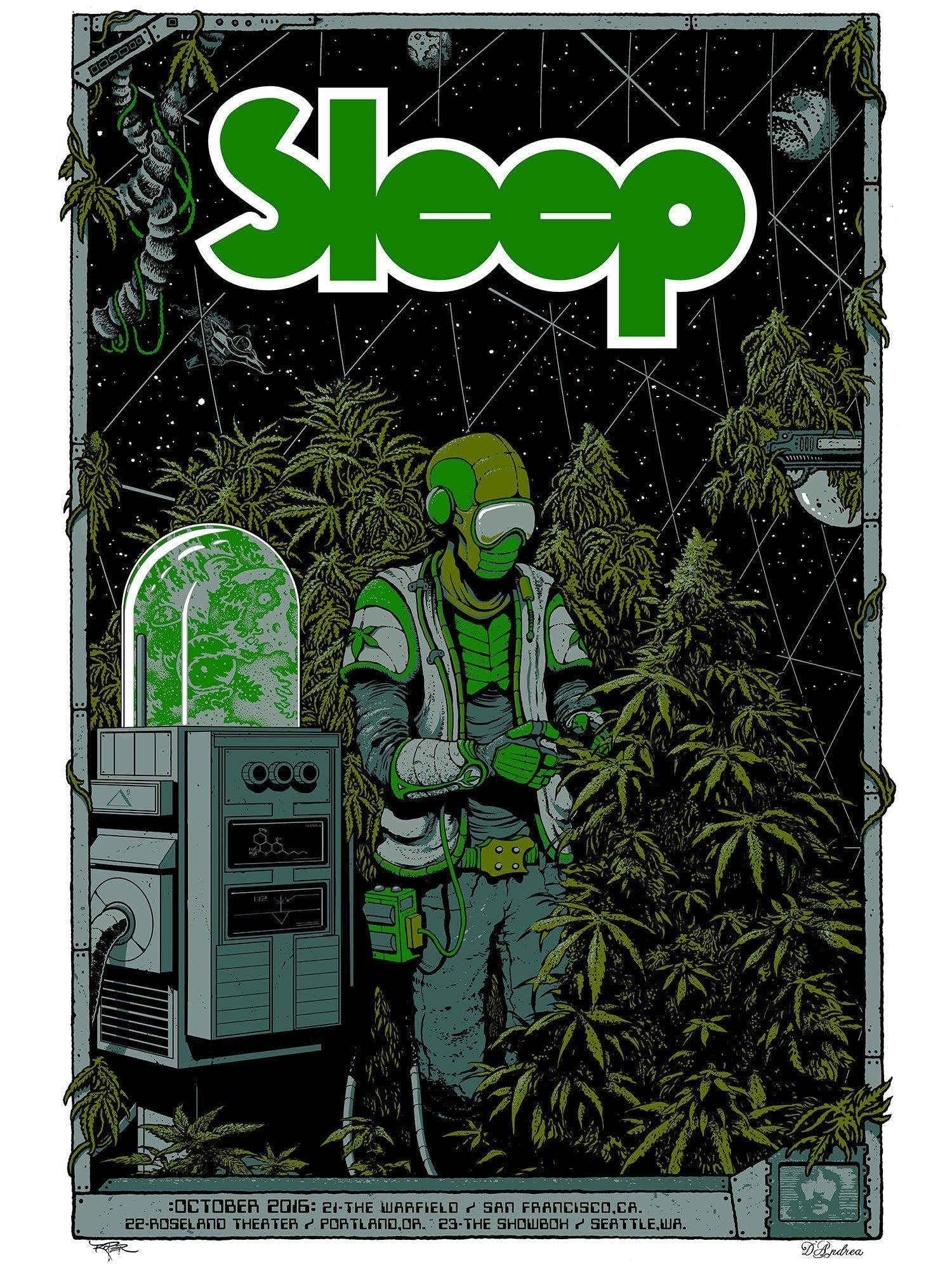Sleep poster by David V. D'Andrea
