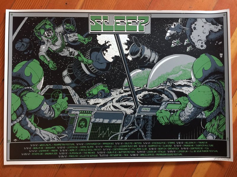 Sleep poster by David V. D'Andrea