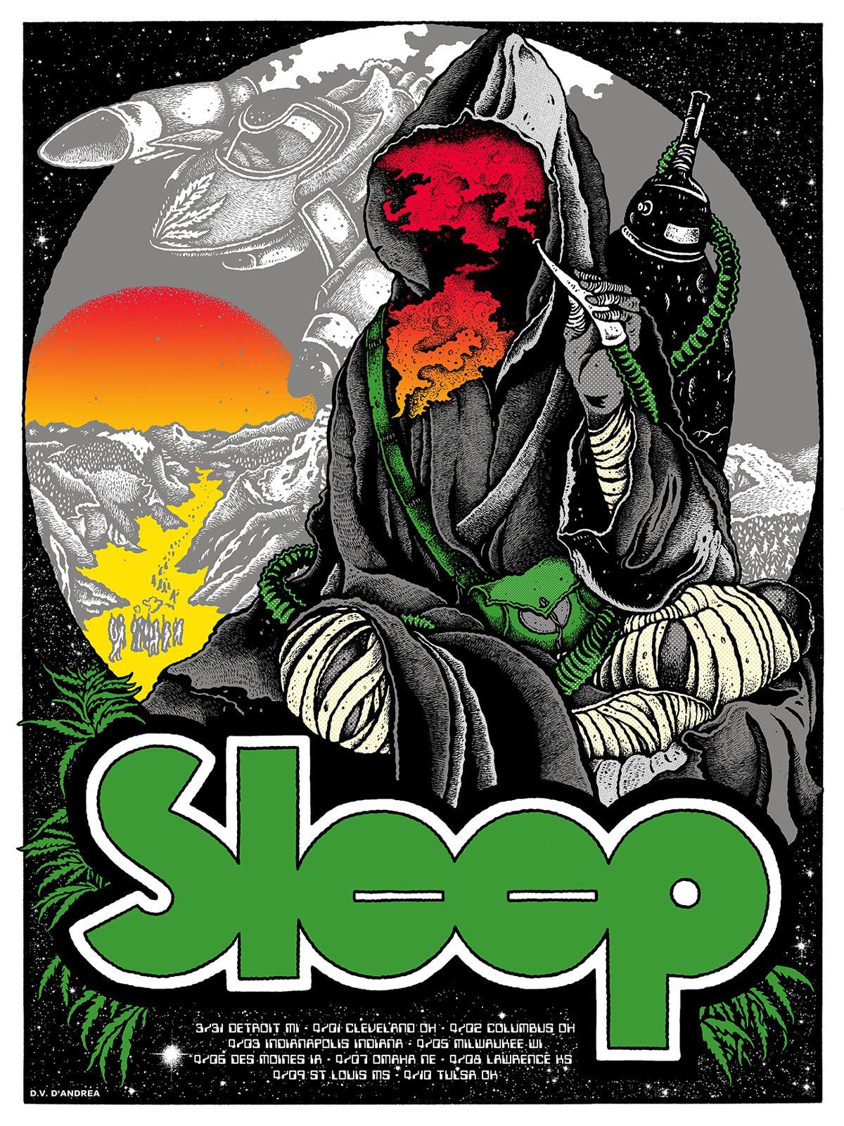 Sleep poster by David V. D'Andrea
