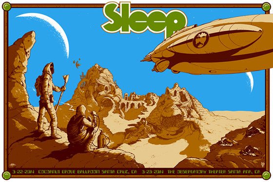Sleep poster by David V. D'Andrea