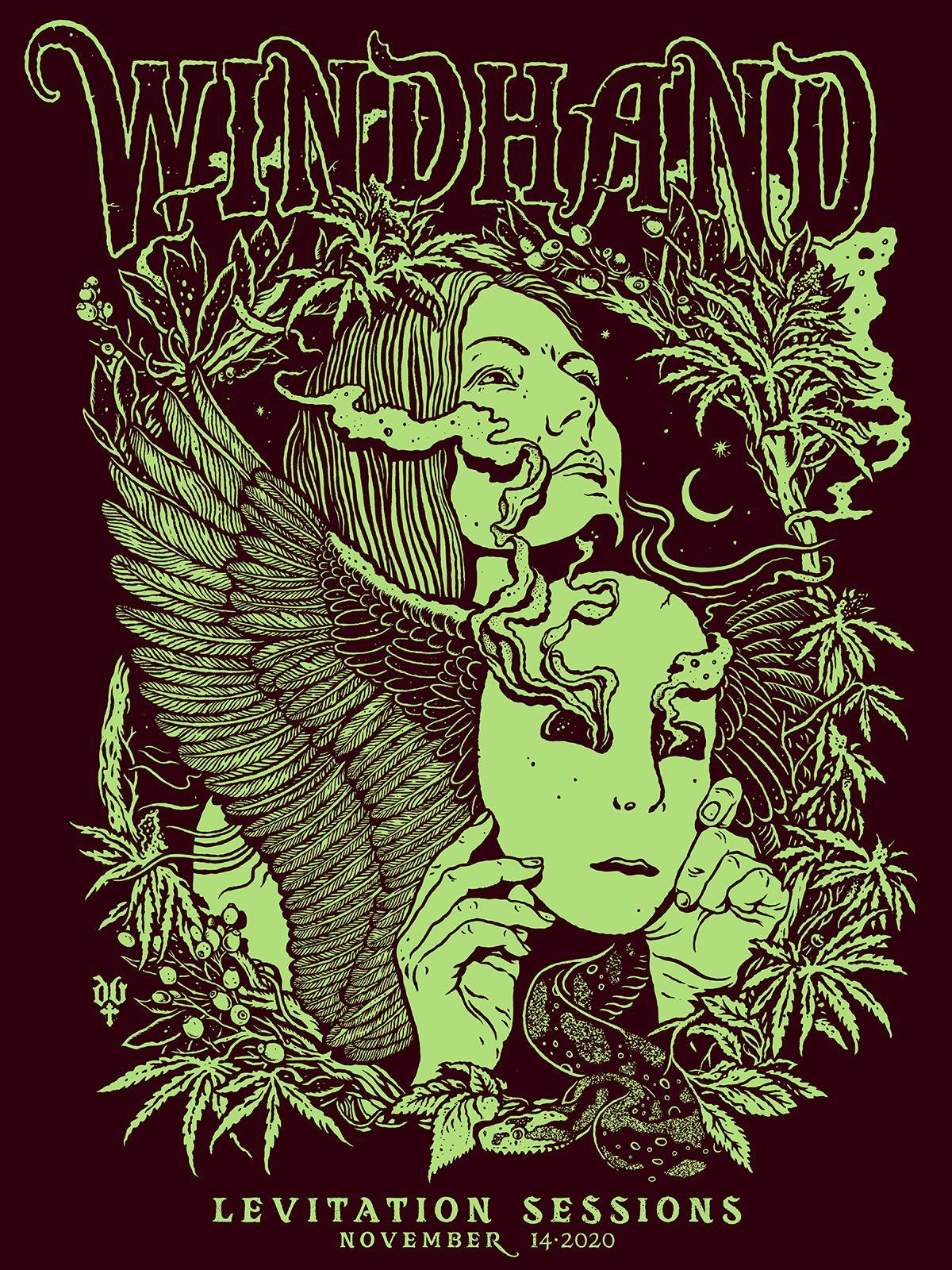Windhand poster by David V. D'Andrea
