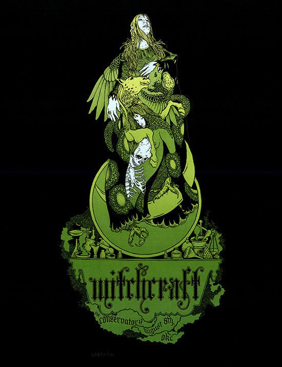Witchcraft poster by David V. D'Andrea