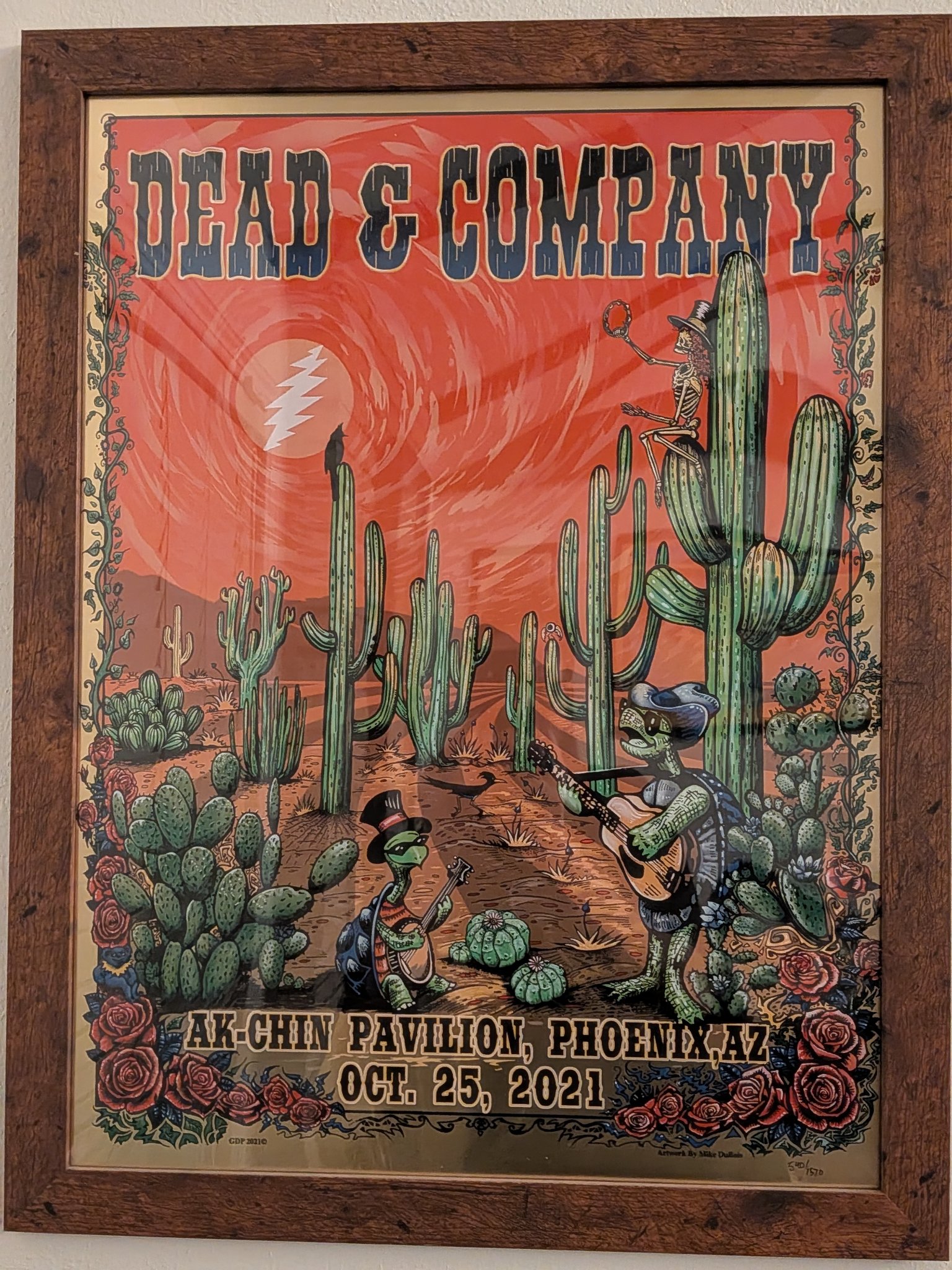 Dead & Company poster by Mike DuBois