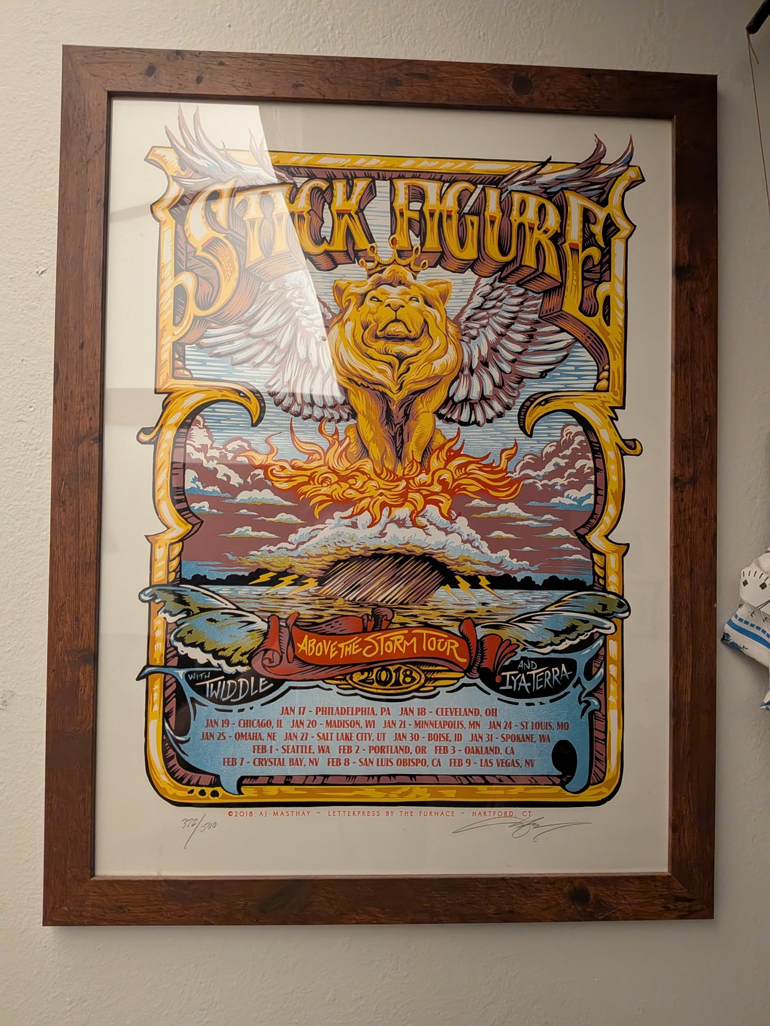Stick Figure poster by AJ Masthay
