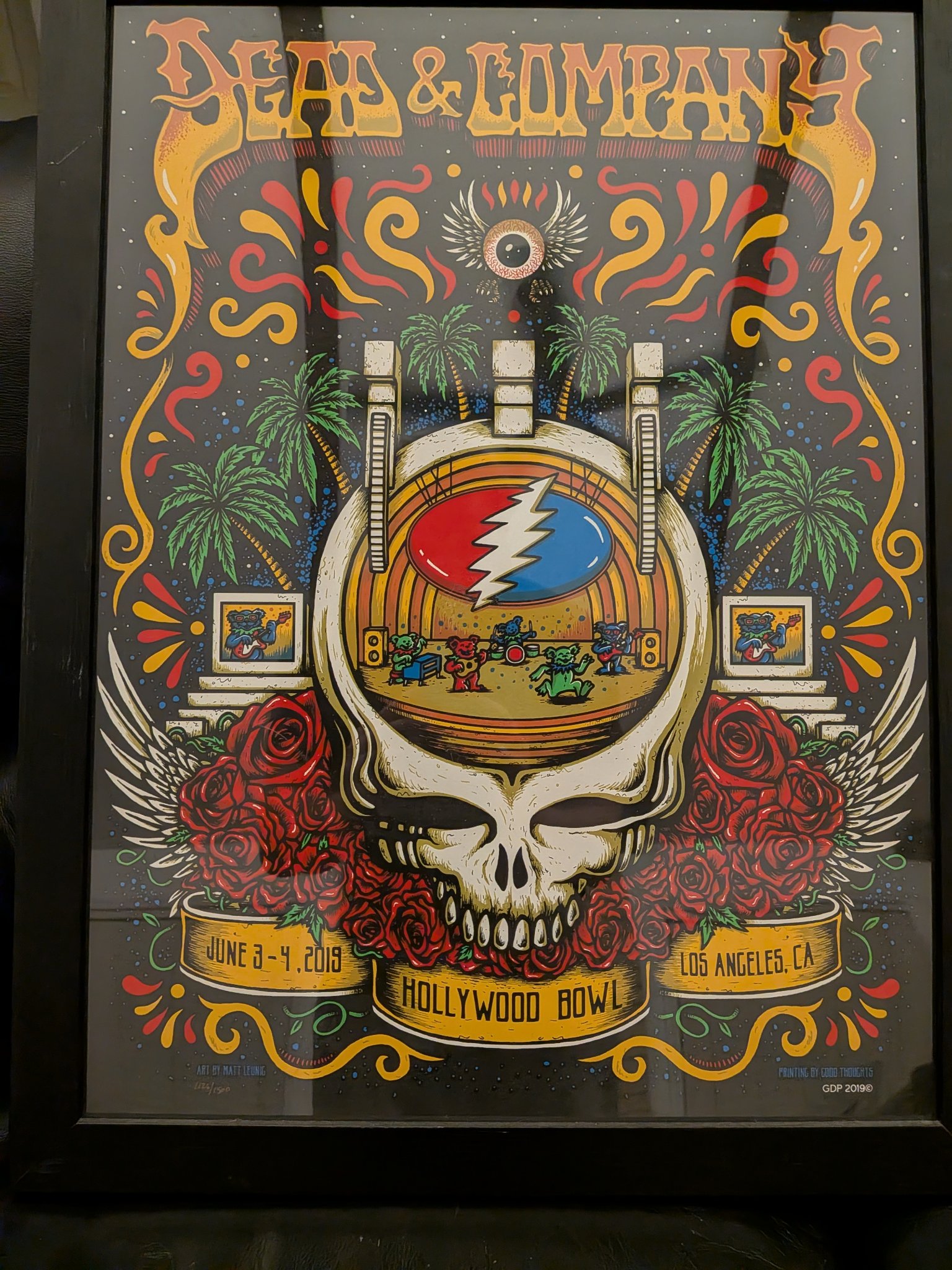 Dead & Company poster by Matt Leunig