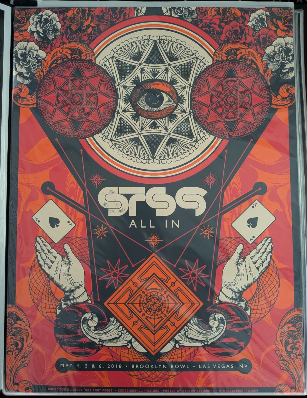 STS9 poster by Status Serigraph