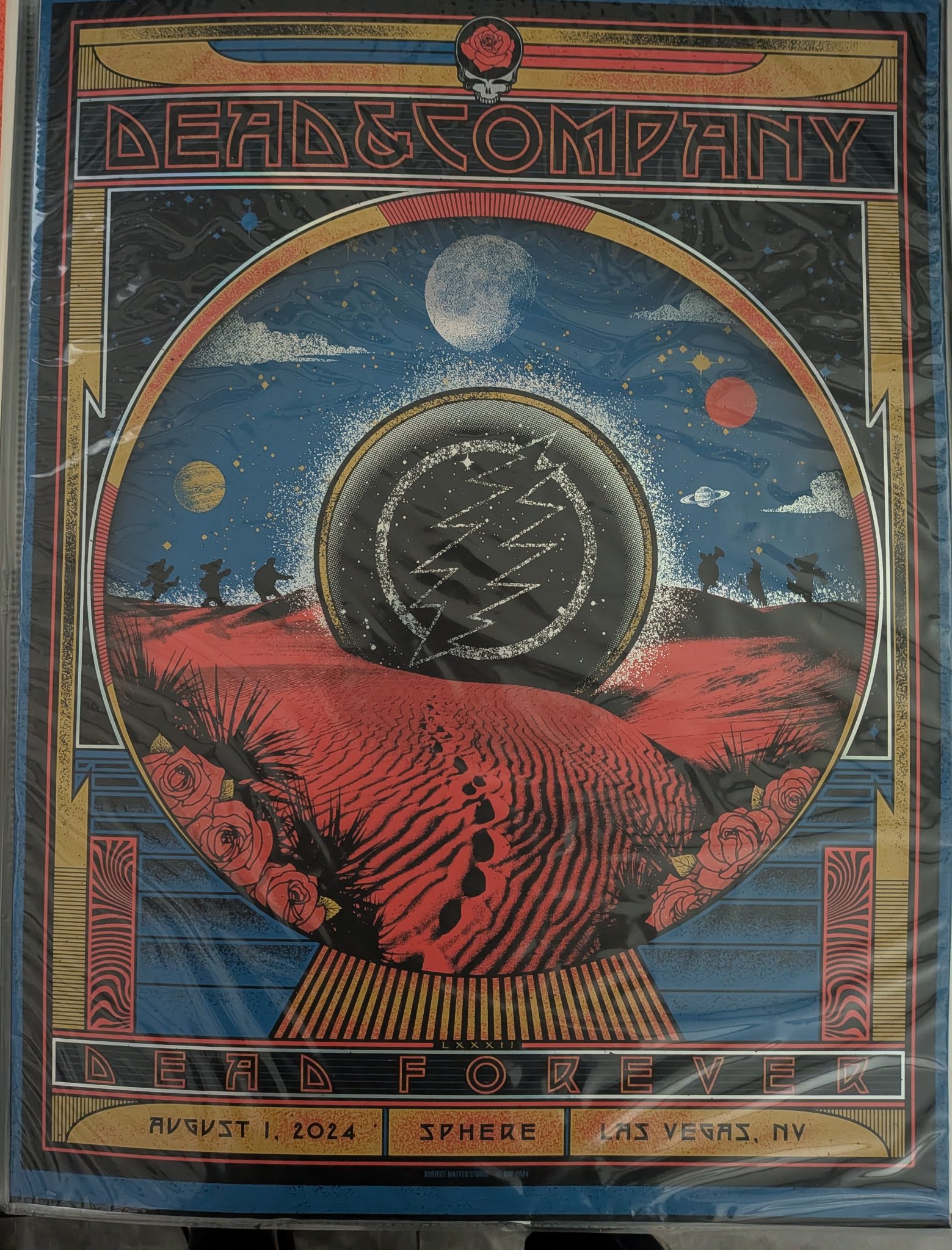 Dead & Company poster by Subject Matter Studio