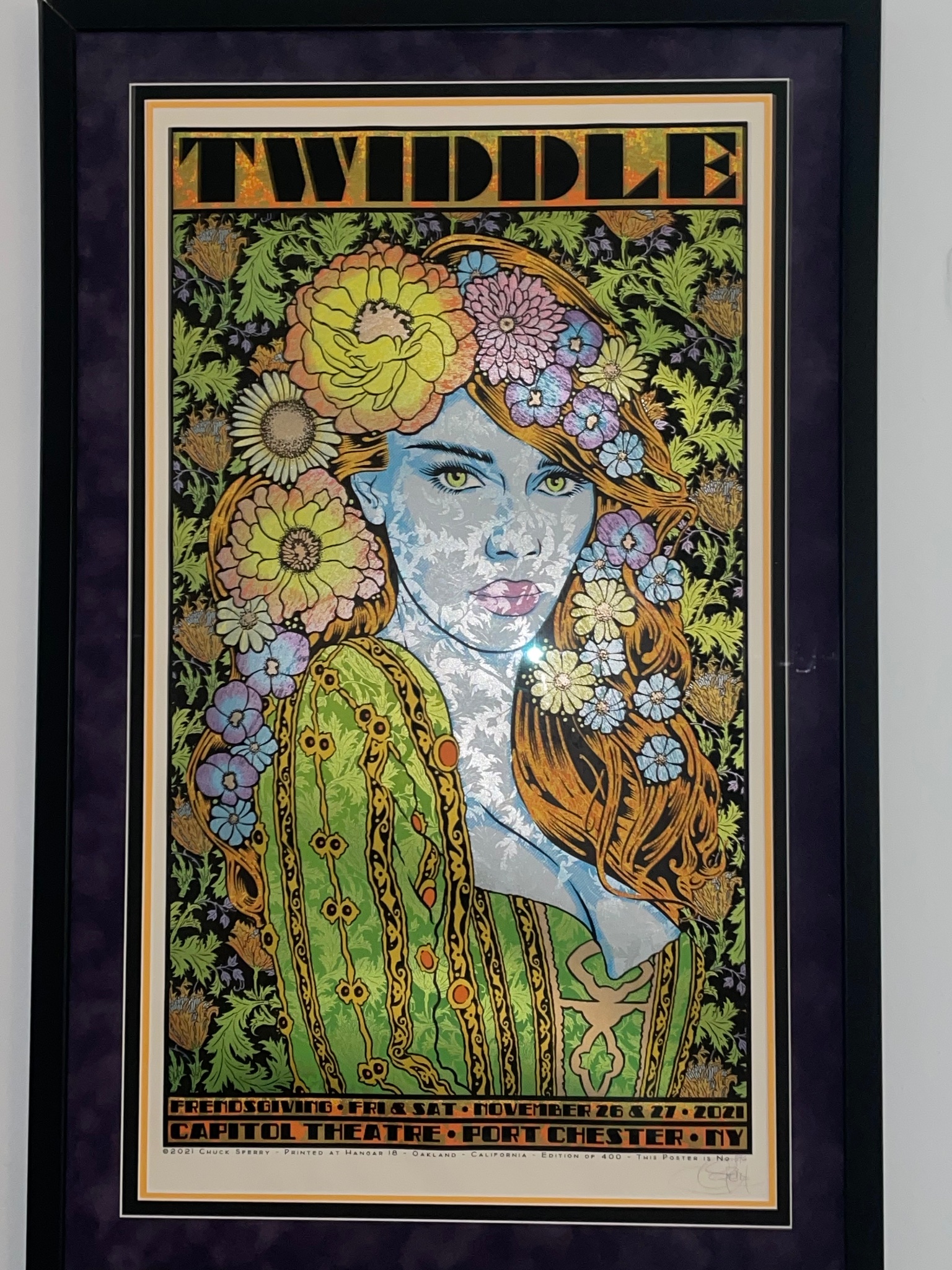 Twiddle poster by Chuck Sperry