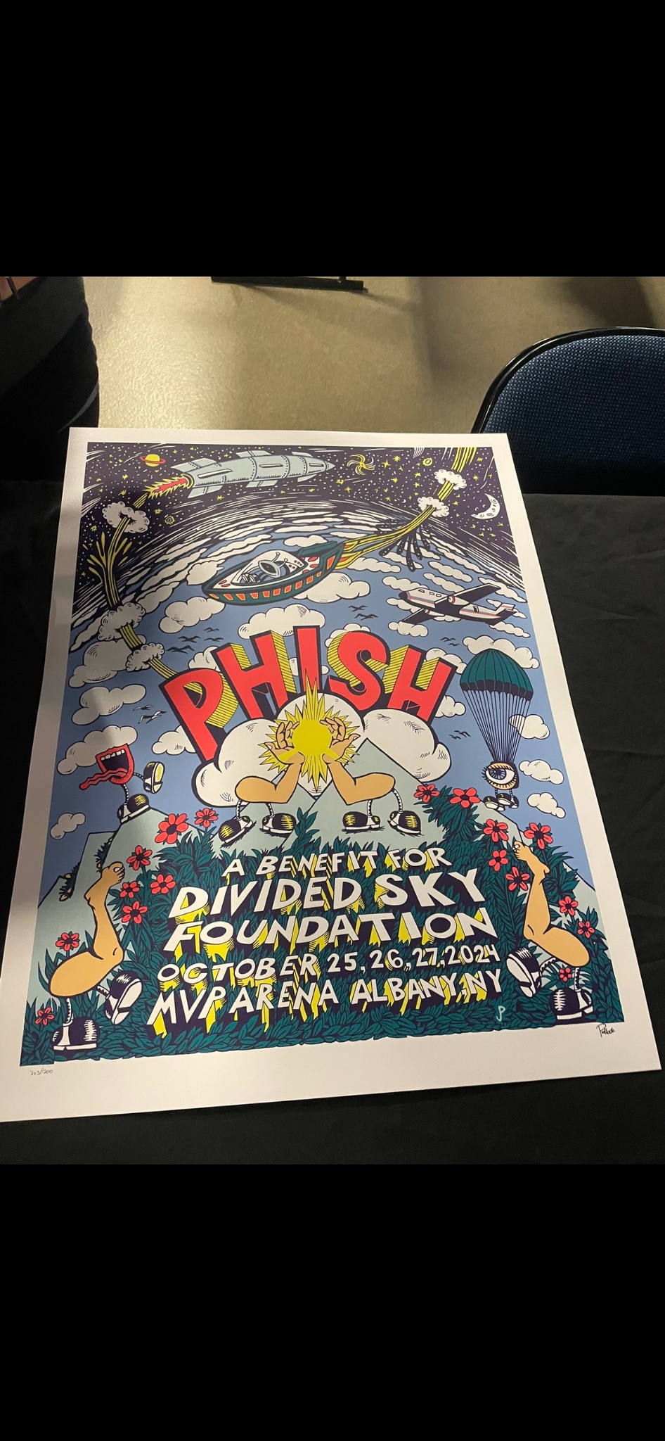 Phish poster by Jim Pollock