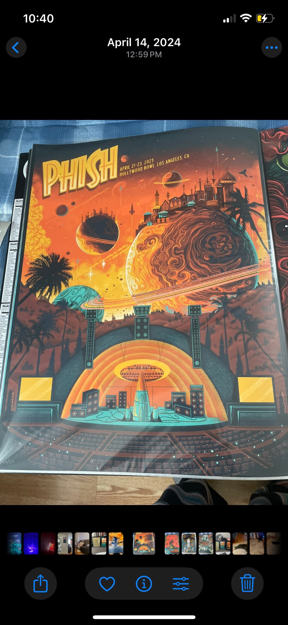 Phish poster by Paul Kreizenbeck