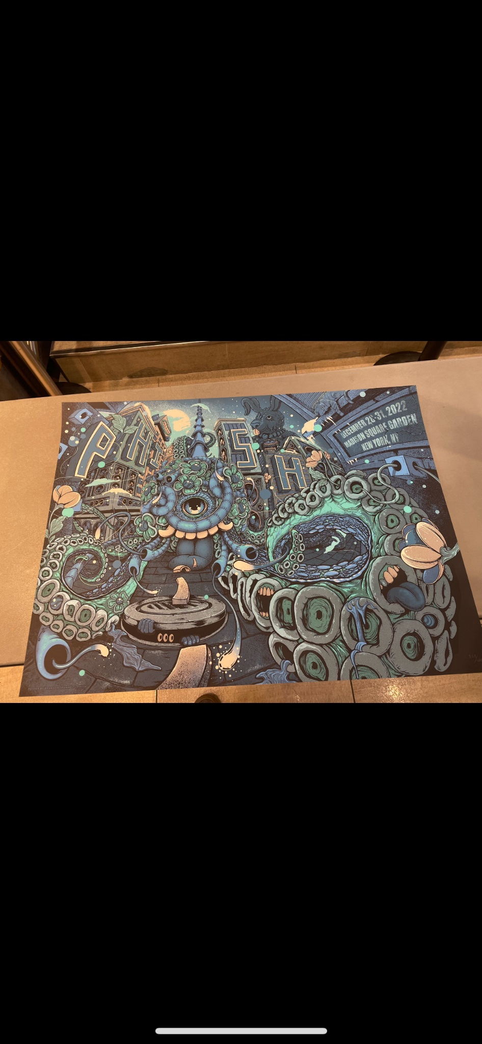 Phish poster by Brandon Trammel
