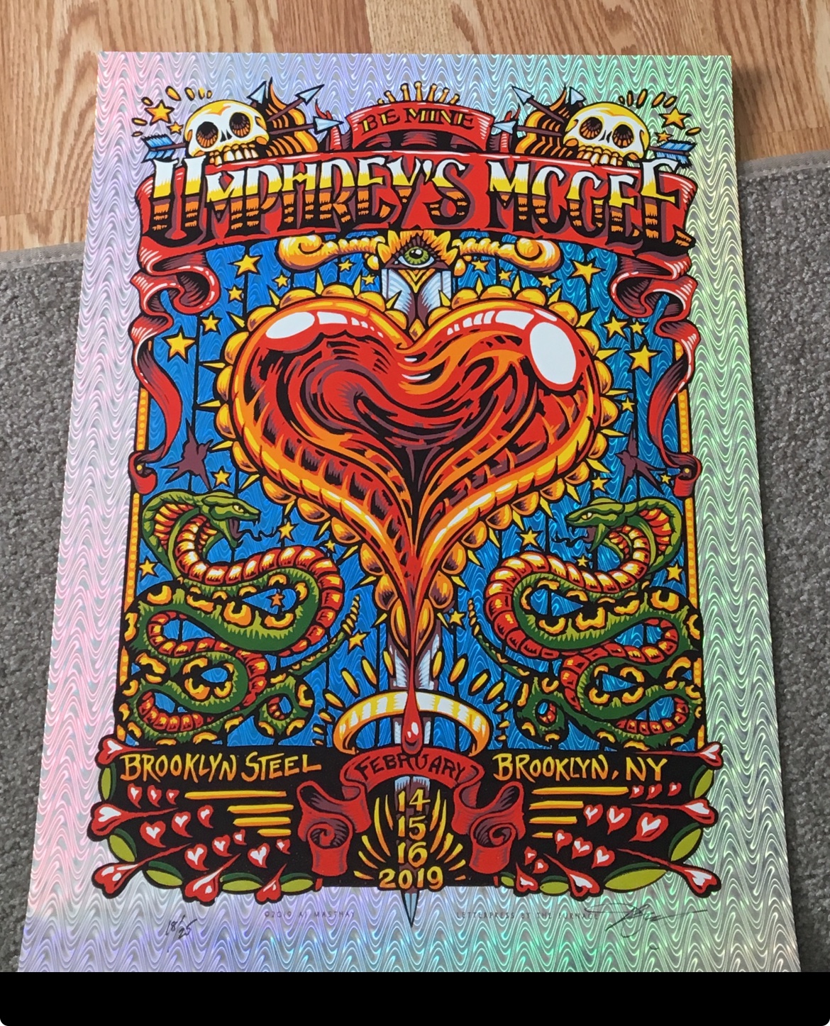Umphrey's McGee poster by AJ Masthay