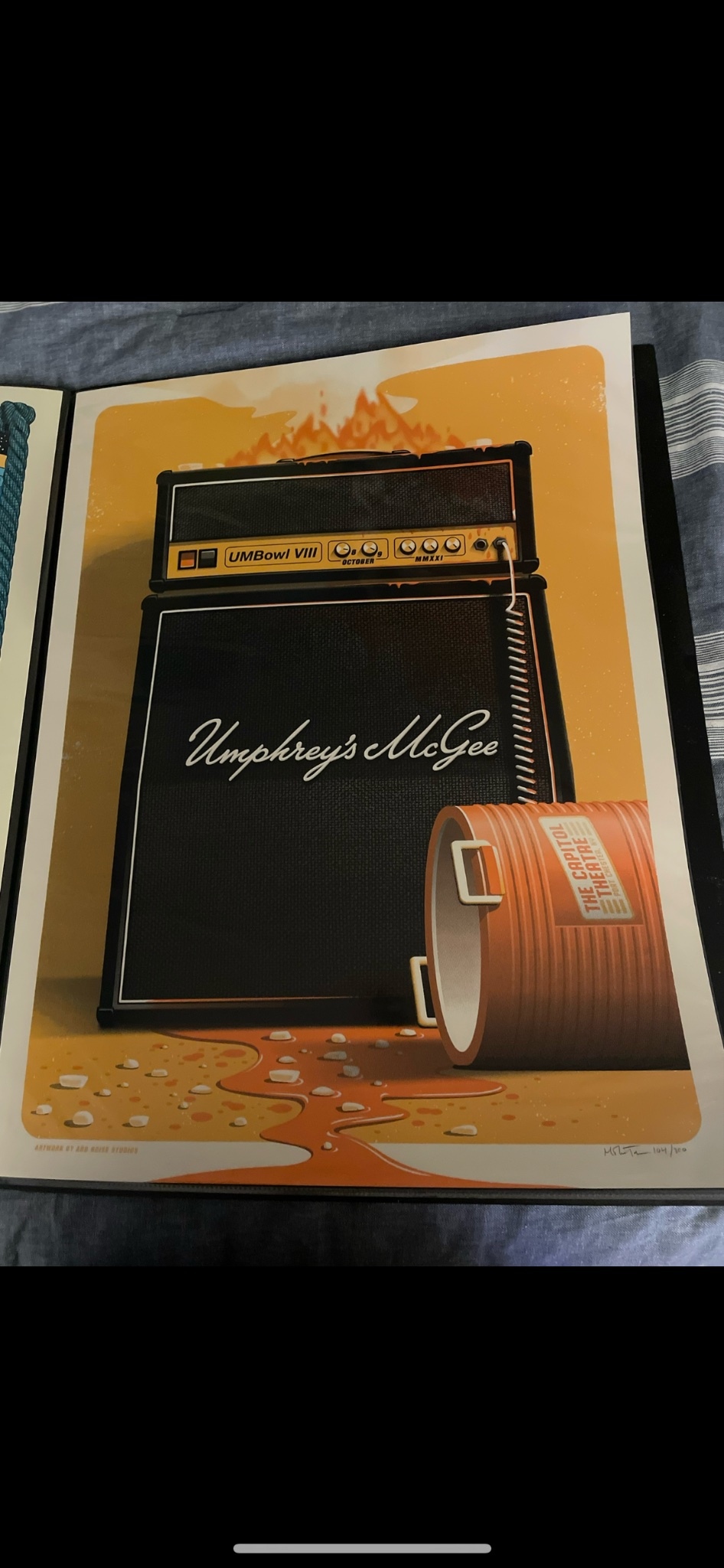 Umphrey's McGee poster by Add noise studios