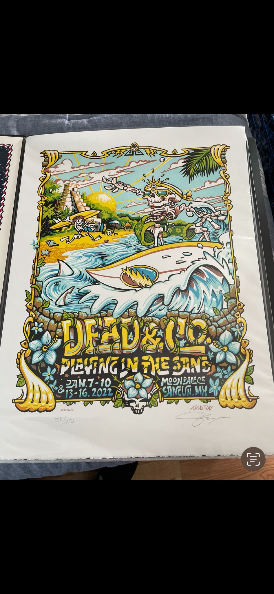 Dead & Company poster by AJ Masthay