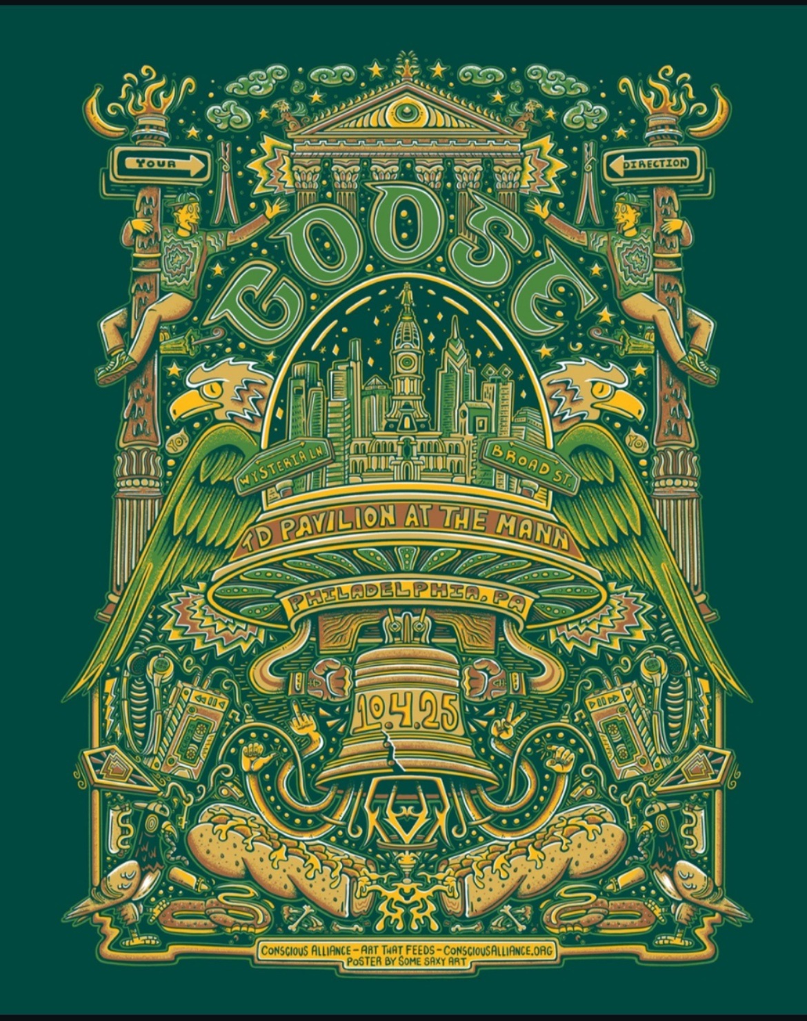 Goose poster by Andrew Sax