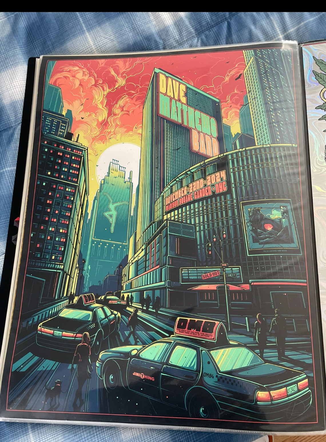Dave Matthews Band poster by Dan Mumford