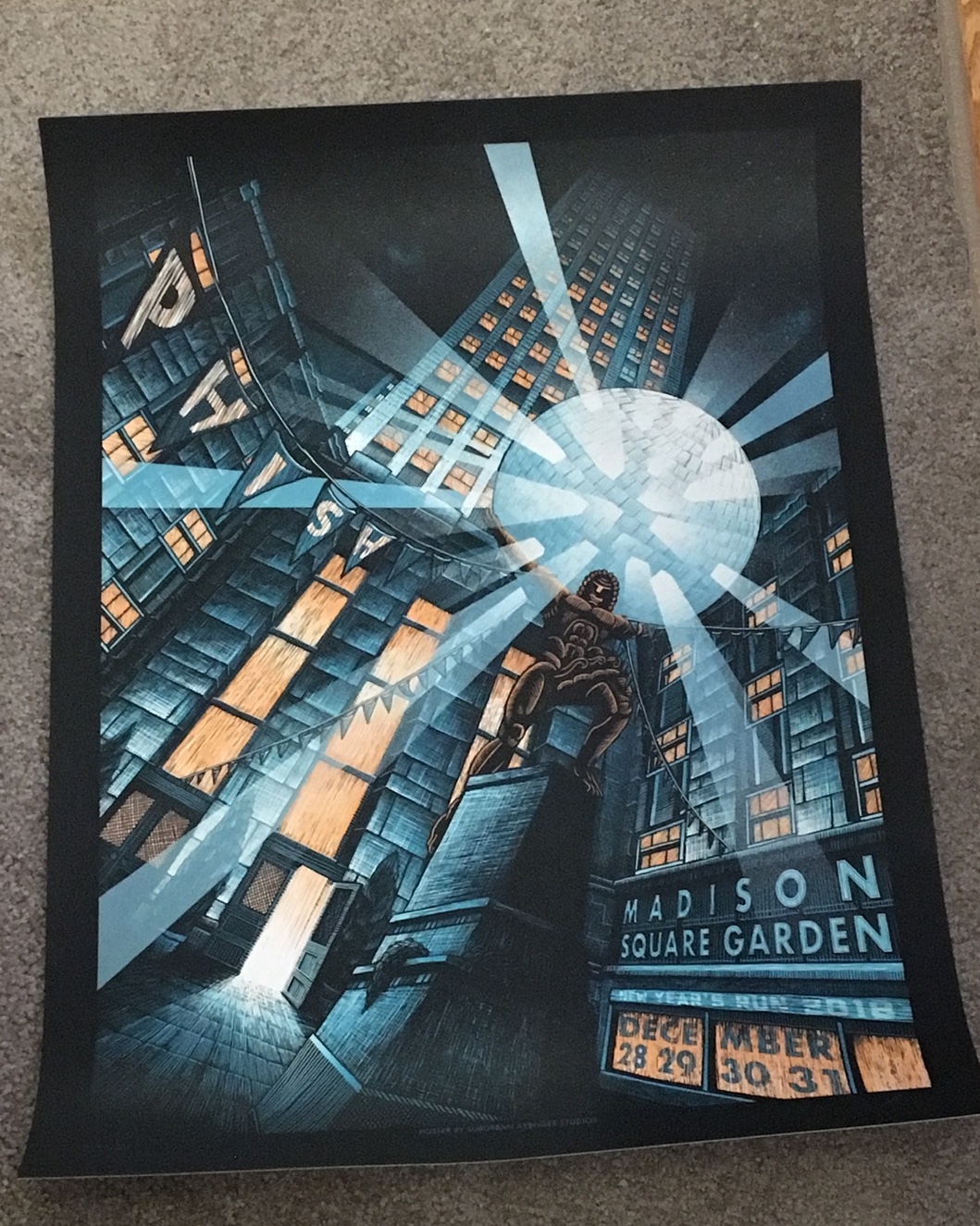 Phish poster by Luke Martin