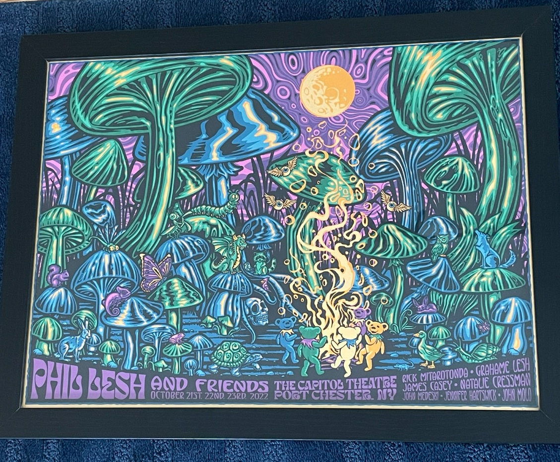 Phil Lesh and Friends poster by Todd Slater