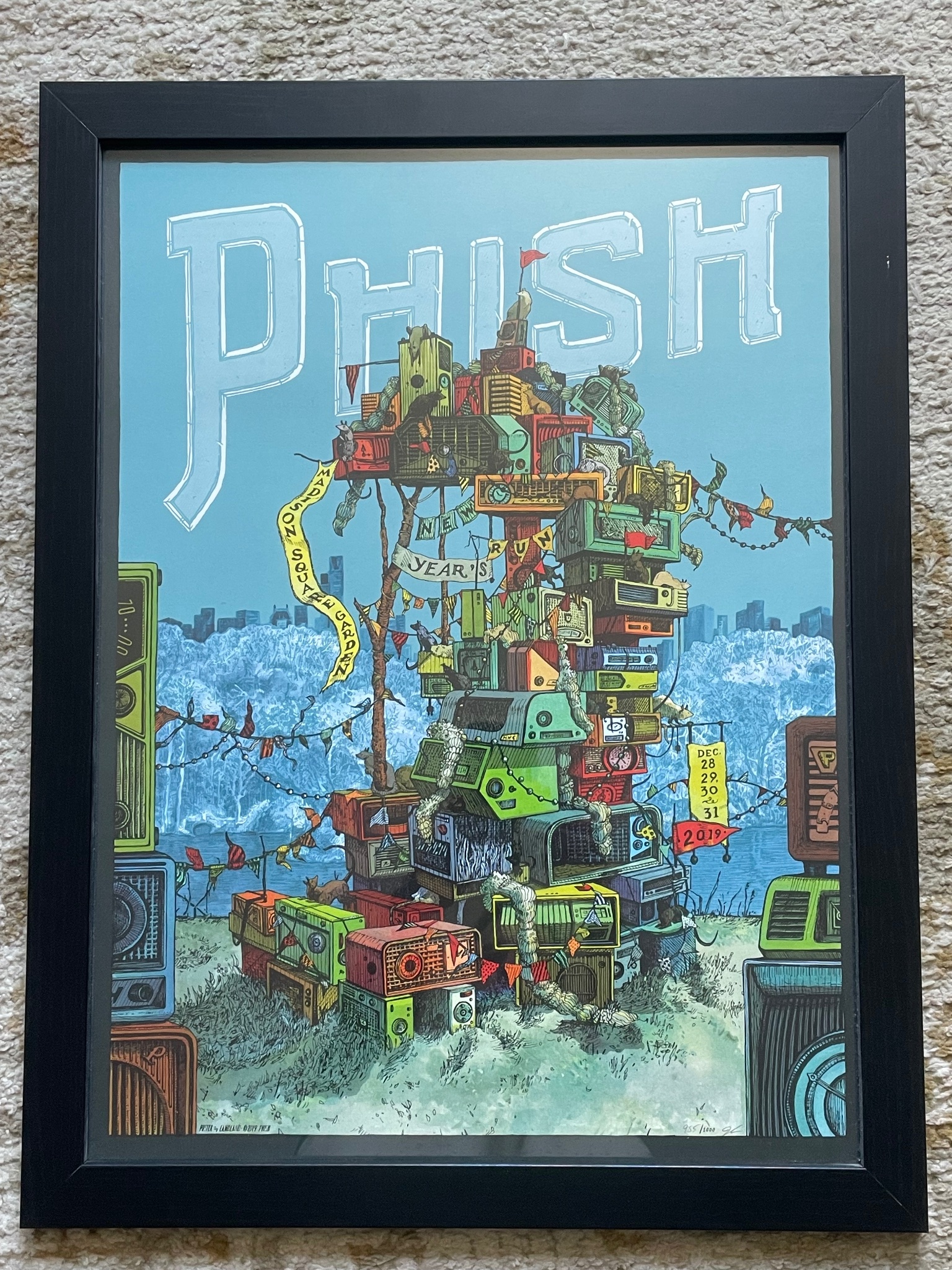 Phish poster by Landland