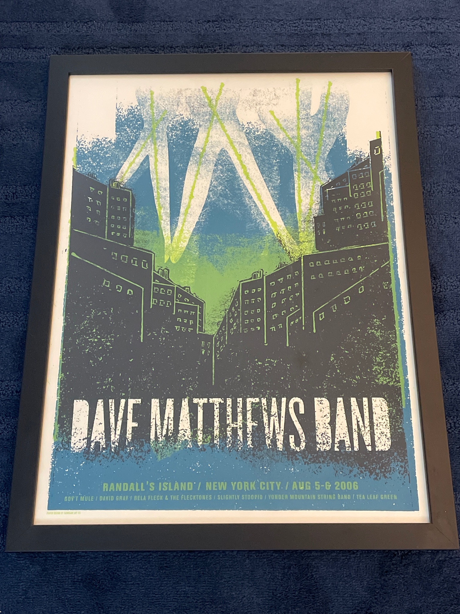 Dave Matthews Band poster by FarmBarn Art Co