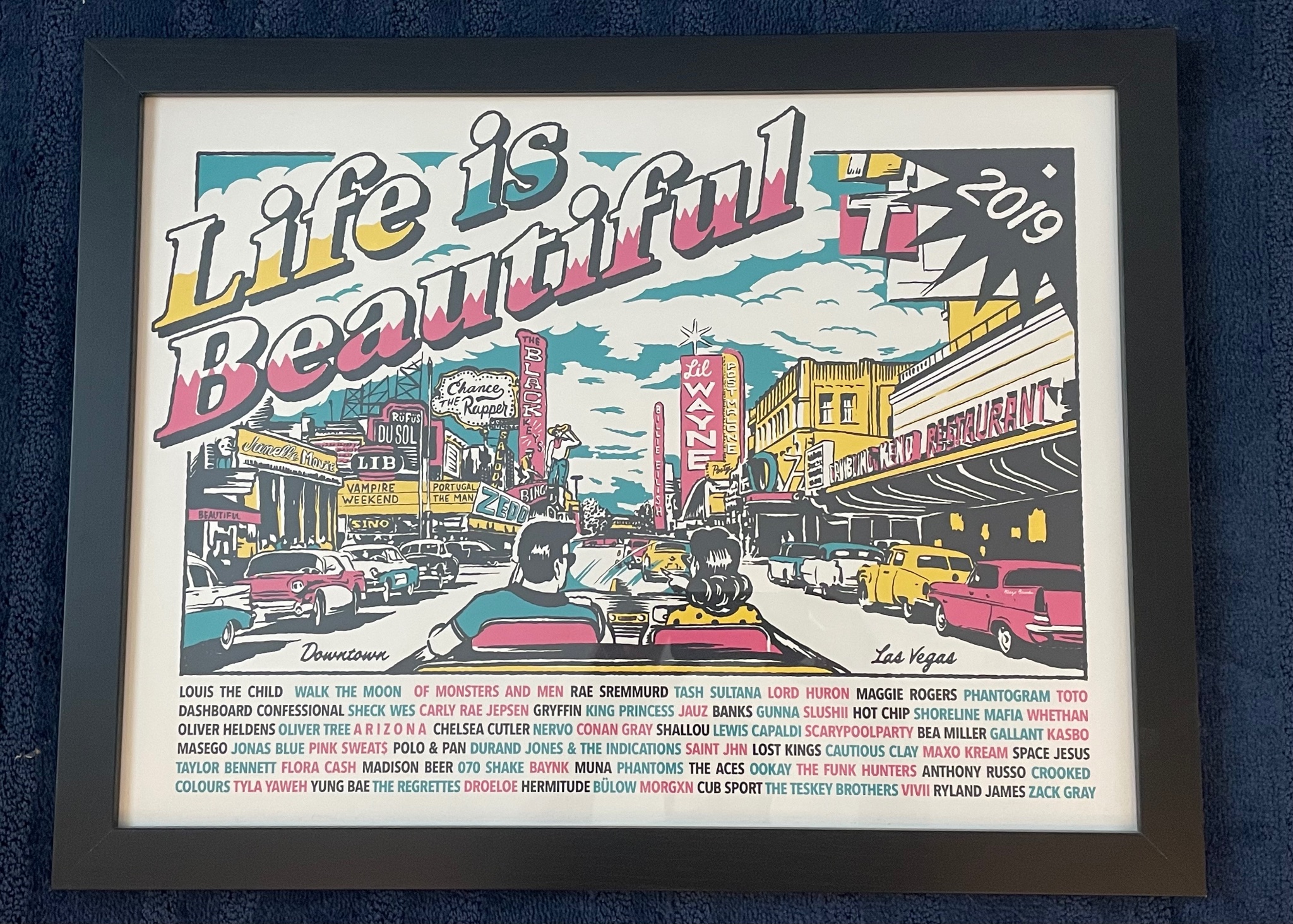 Life is beautiful poster by Blaze Brooks