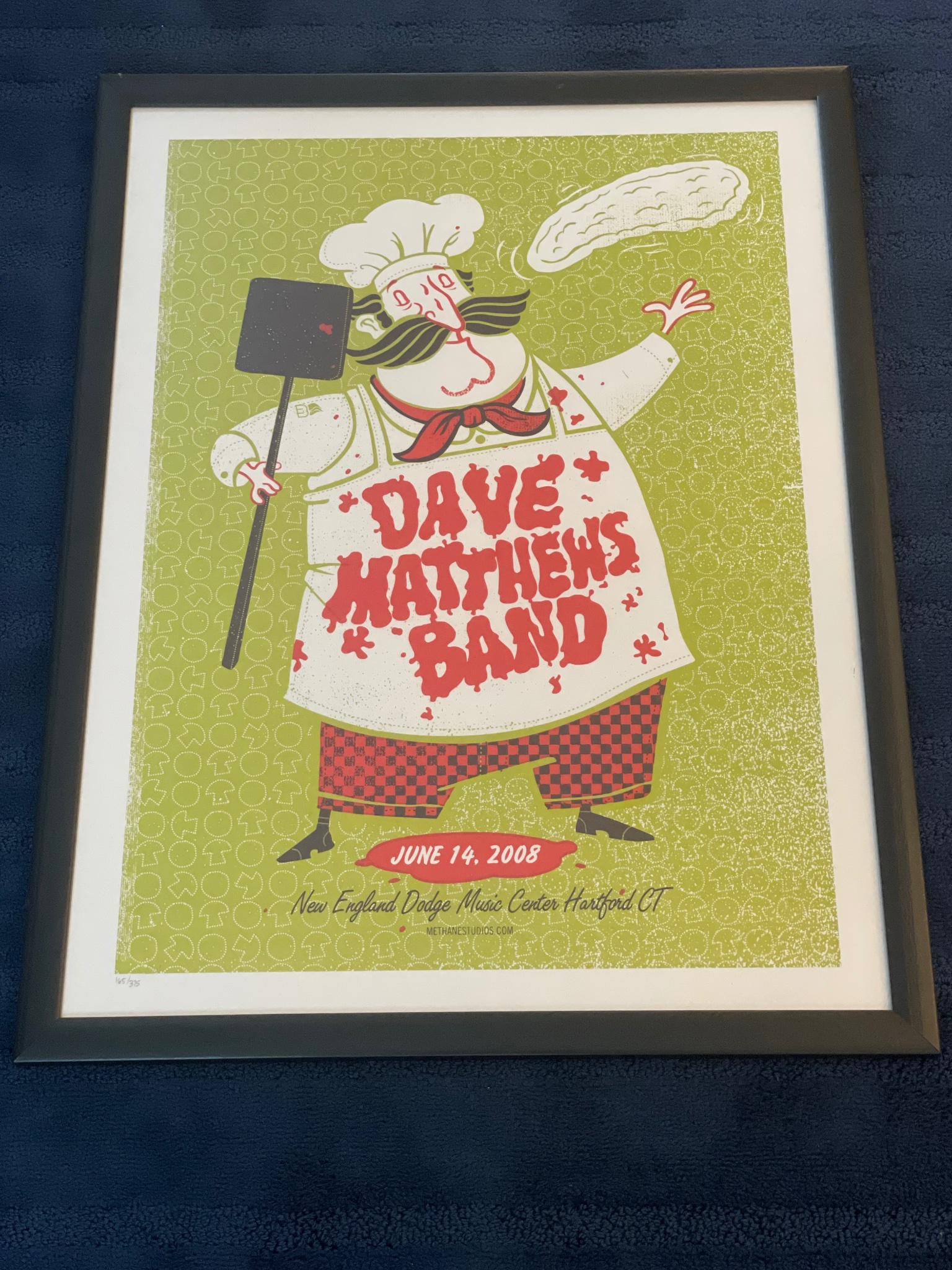 Dave Matthews Band poster by Methane