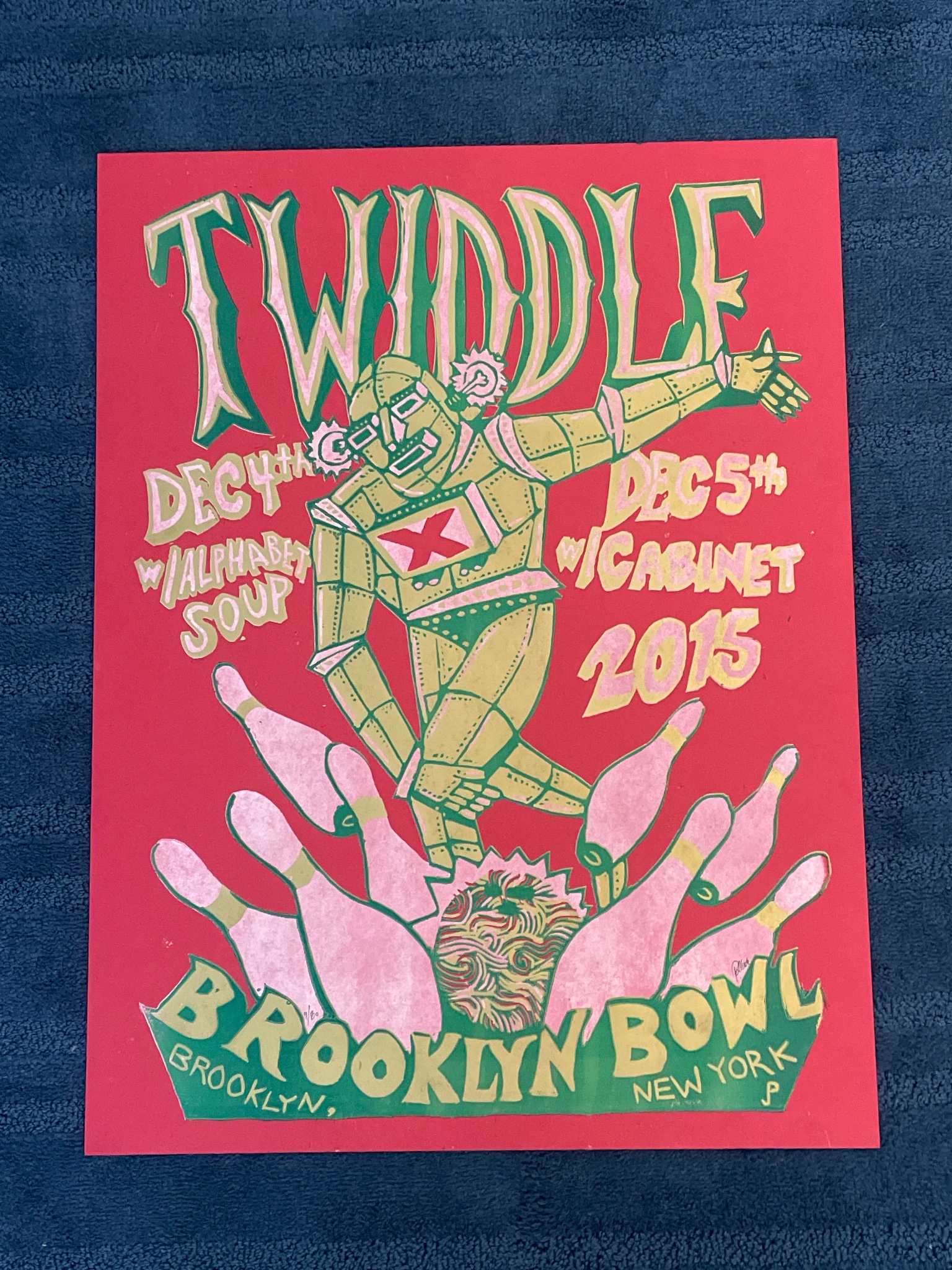 Twiddle poster by Jim Pollock