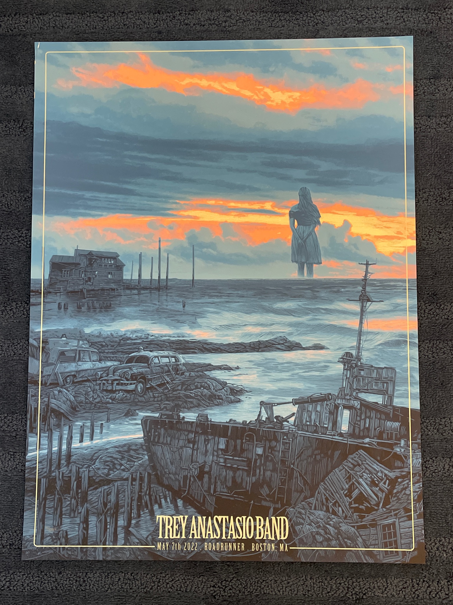 Trey Anastasio Band poster by Daniel Danger