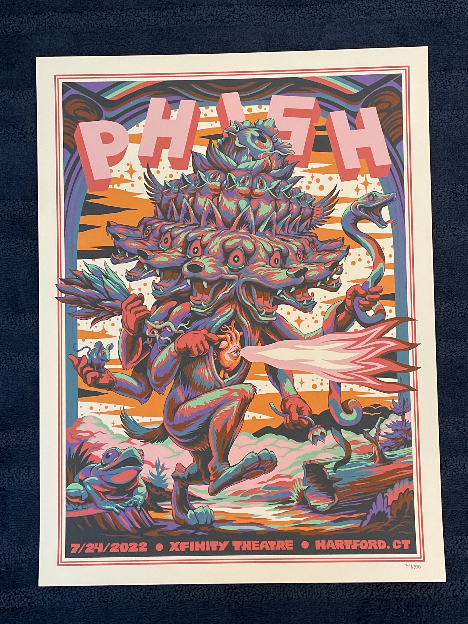 Phish poster by Travis Gillan