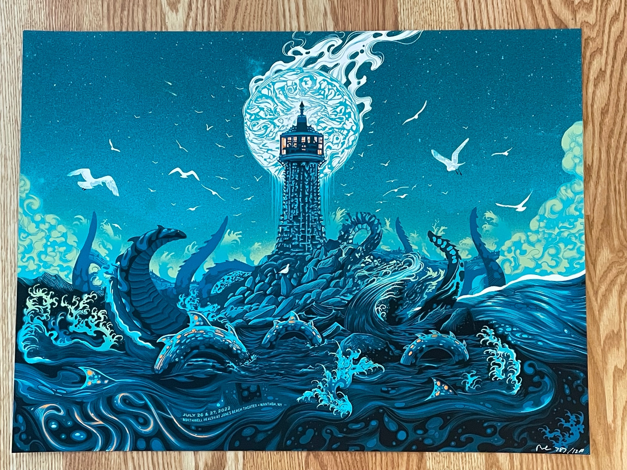 Phish poster by Paul Kreizenbeck