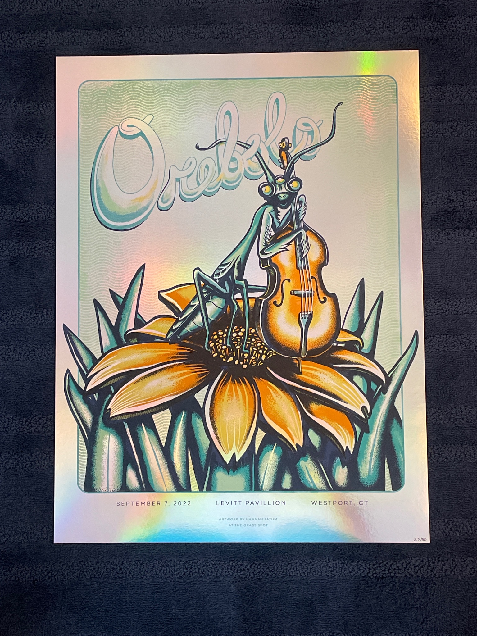 Orebolo poster by Hannah Tatum