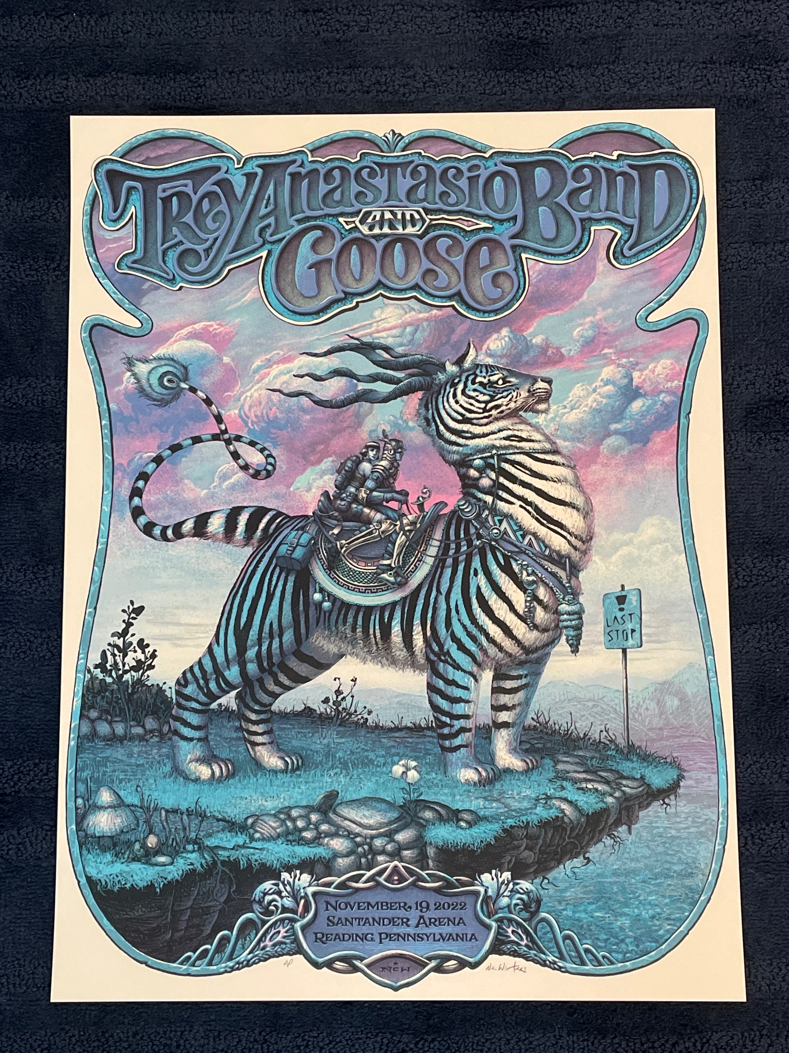 Trey Anastasio Band and Goose poster by N.C. Winters