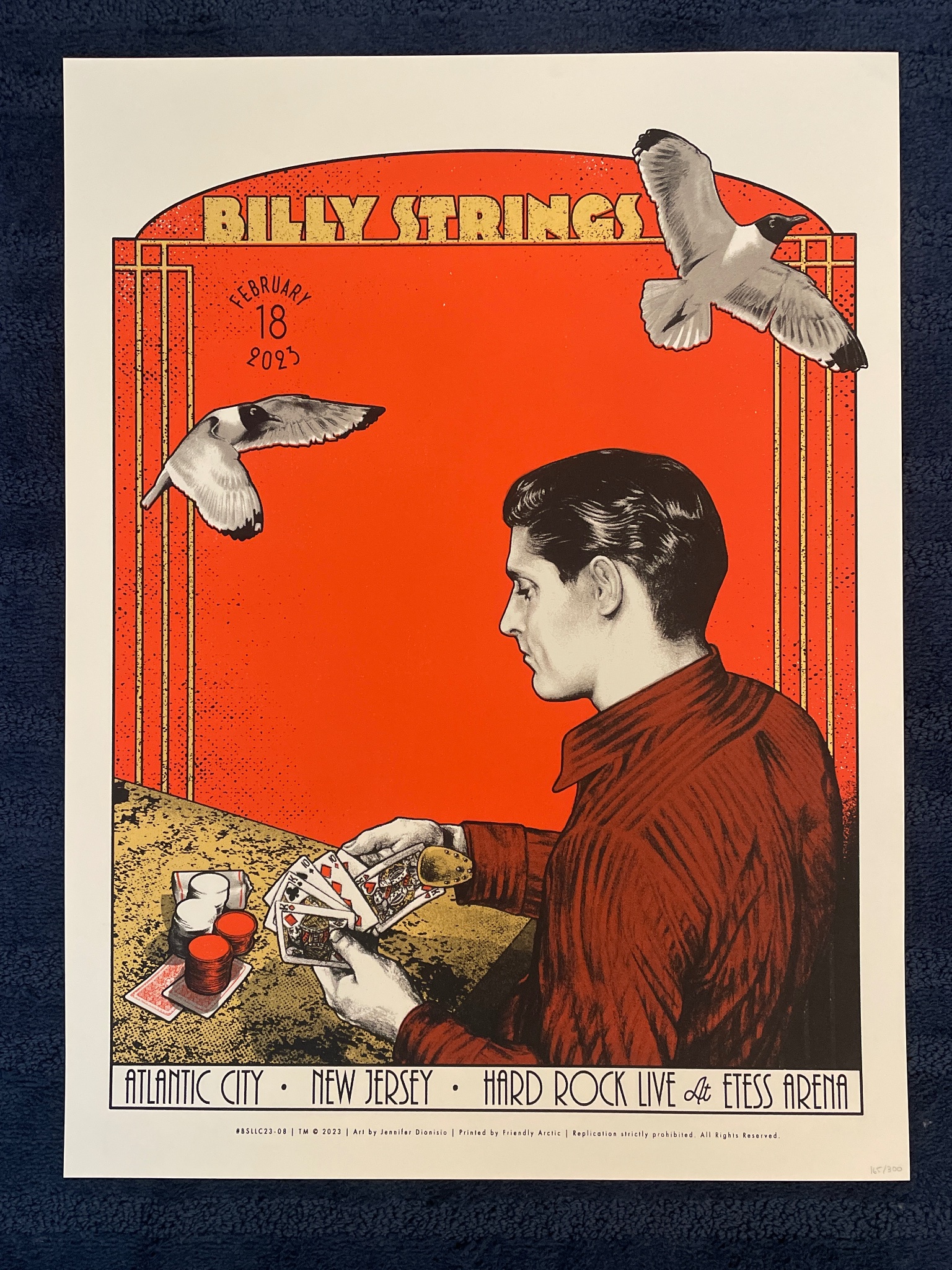 Billy Strings poster by Jennifer Dionisio