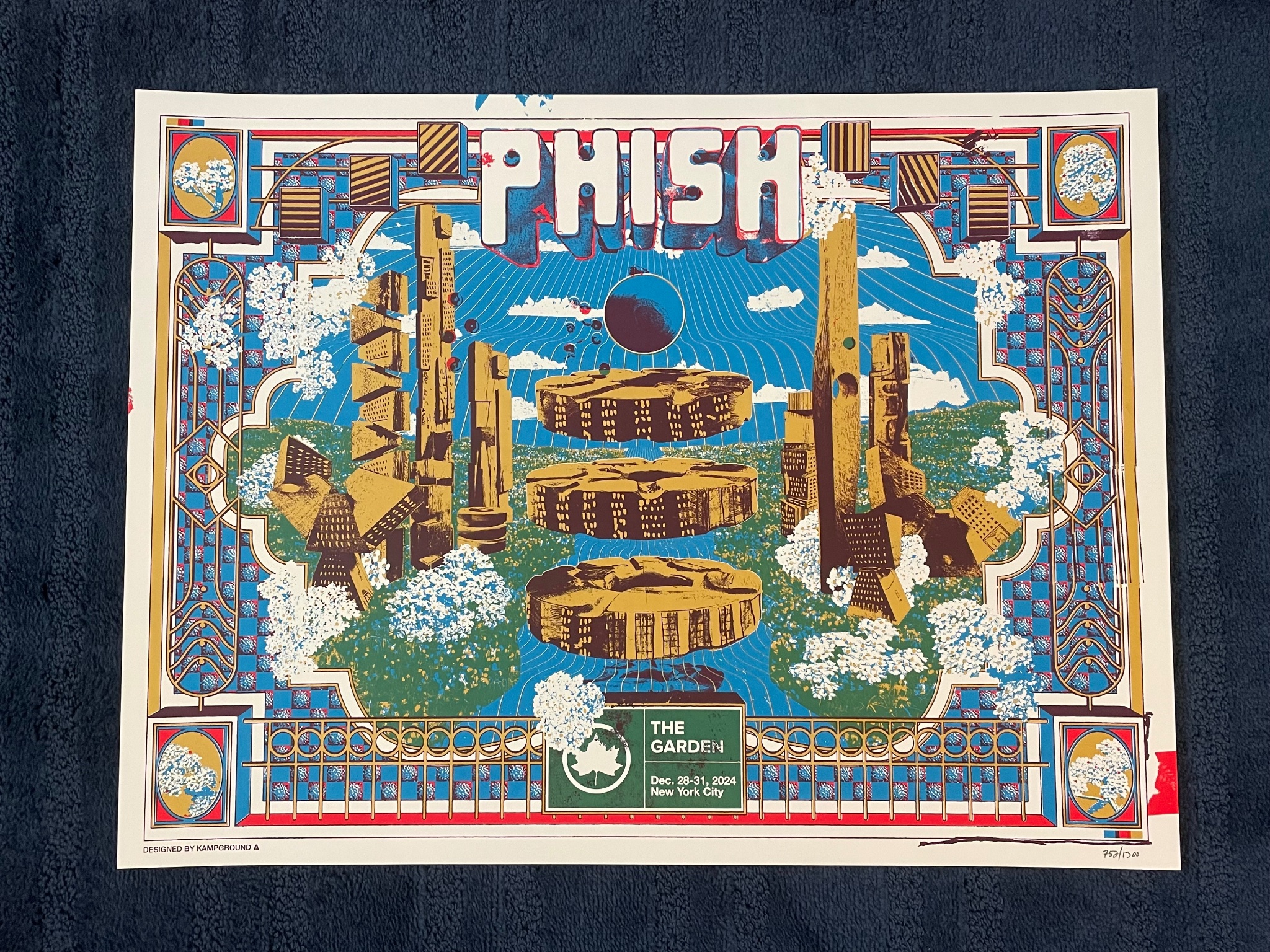 Phish poster by Kampground