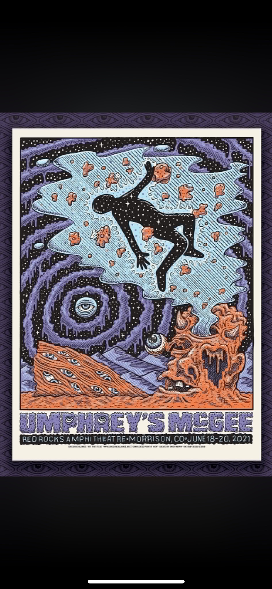 Umphrey's McGee poster by Owen Murphy