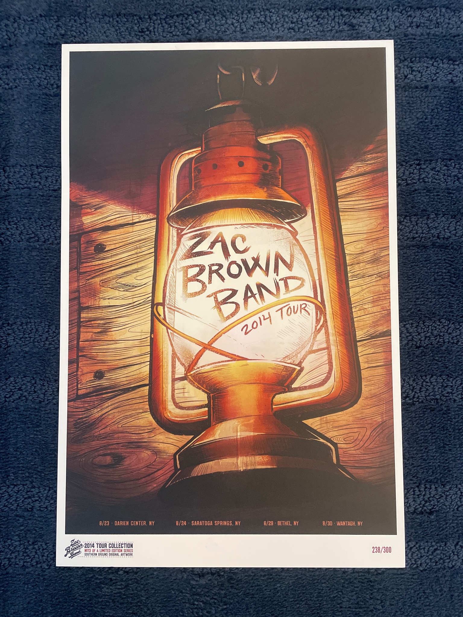 Zac Brown Band poster by Southern Ground
