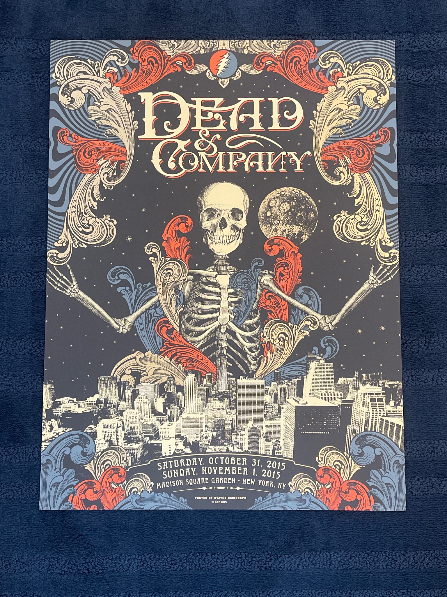 Dead & Company poster by Status Serigraph