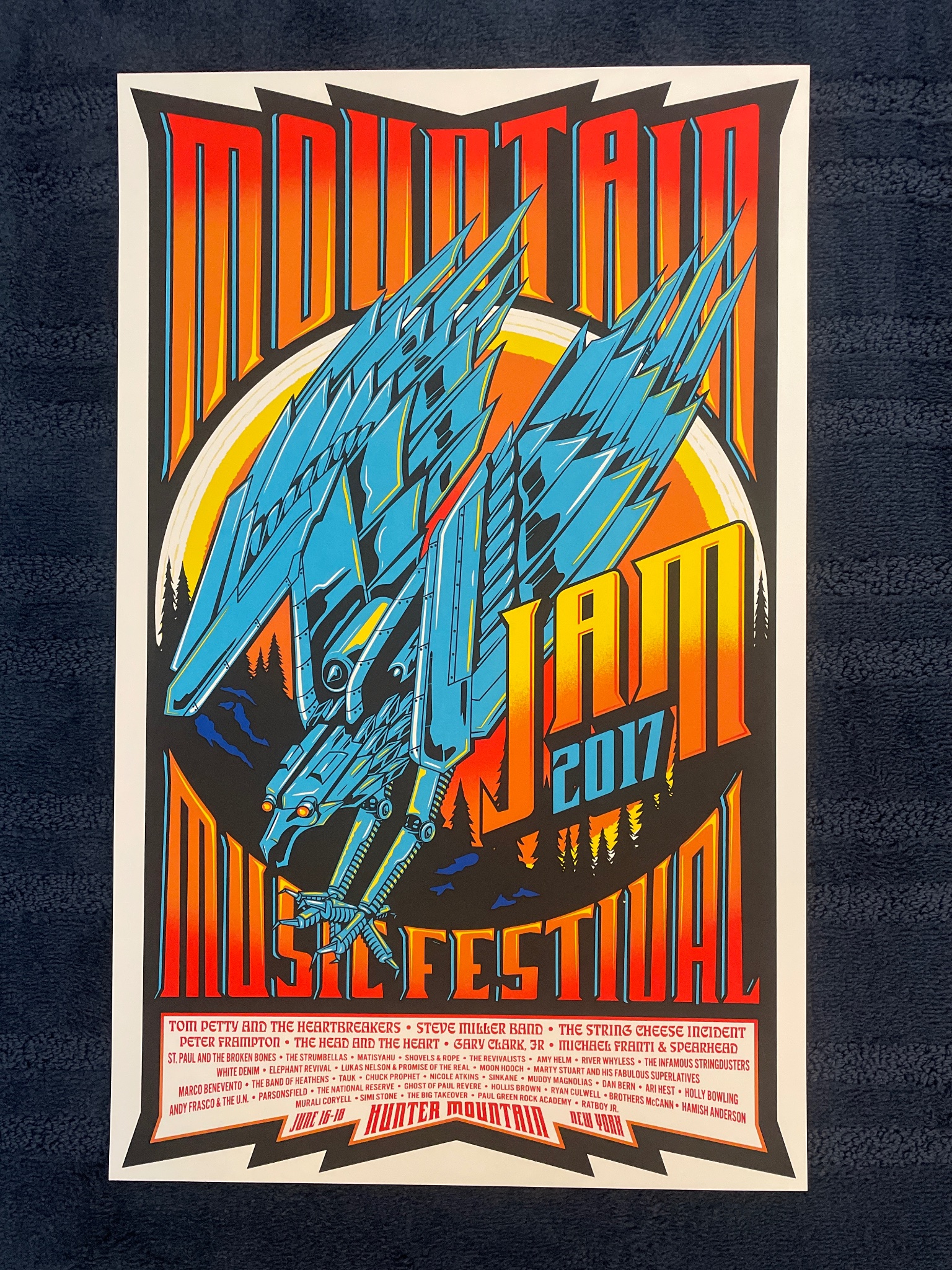Mountain Jam Music Festival 2017 poster