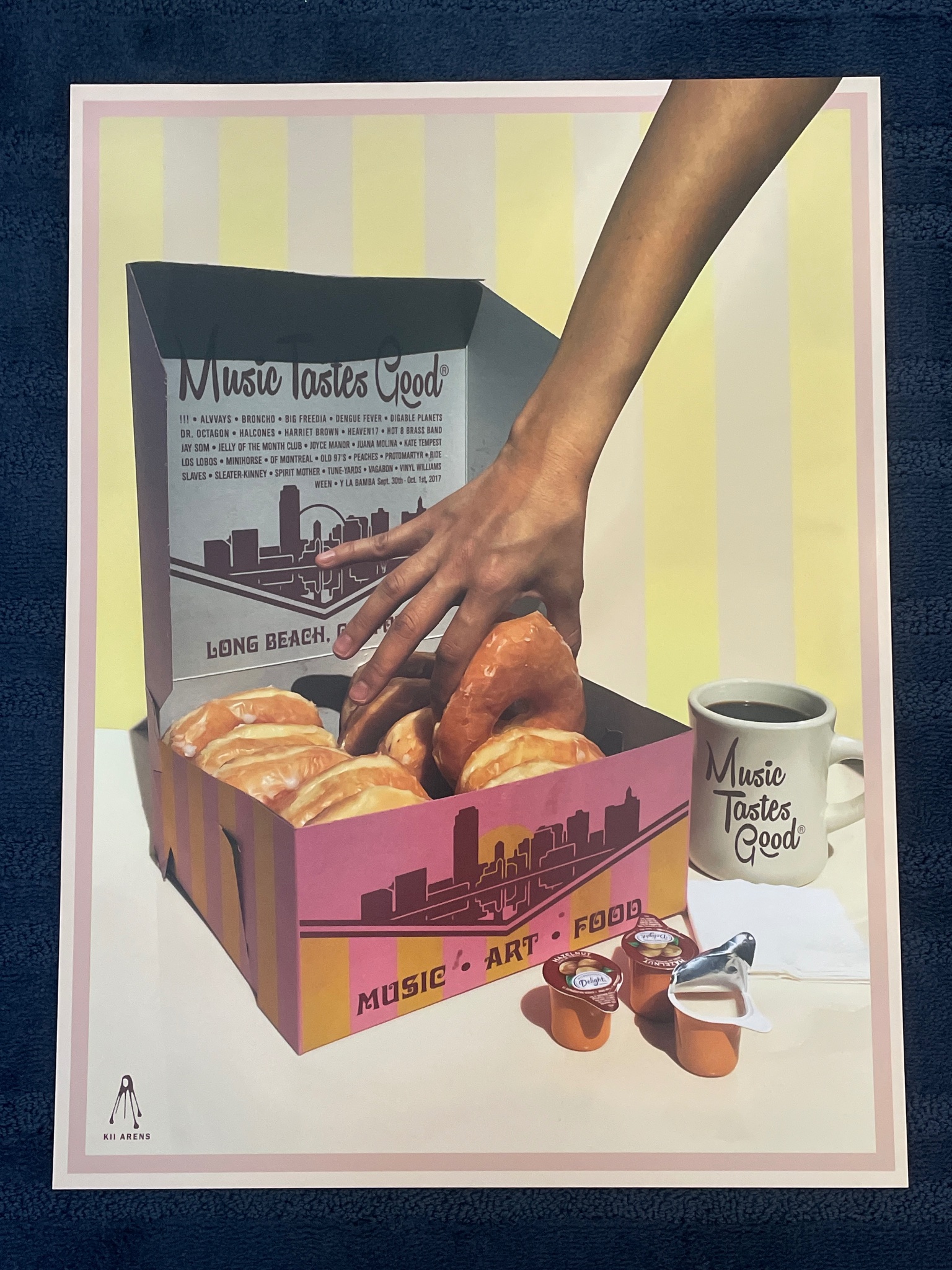 Music Tastes Good poster by Kii Arens