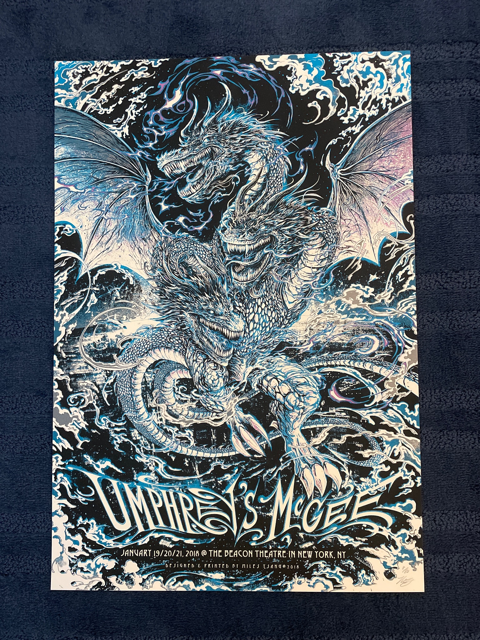 Umphrey's McGee poster by Miles Tsang