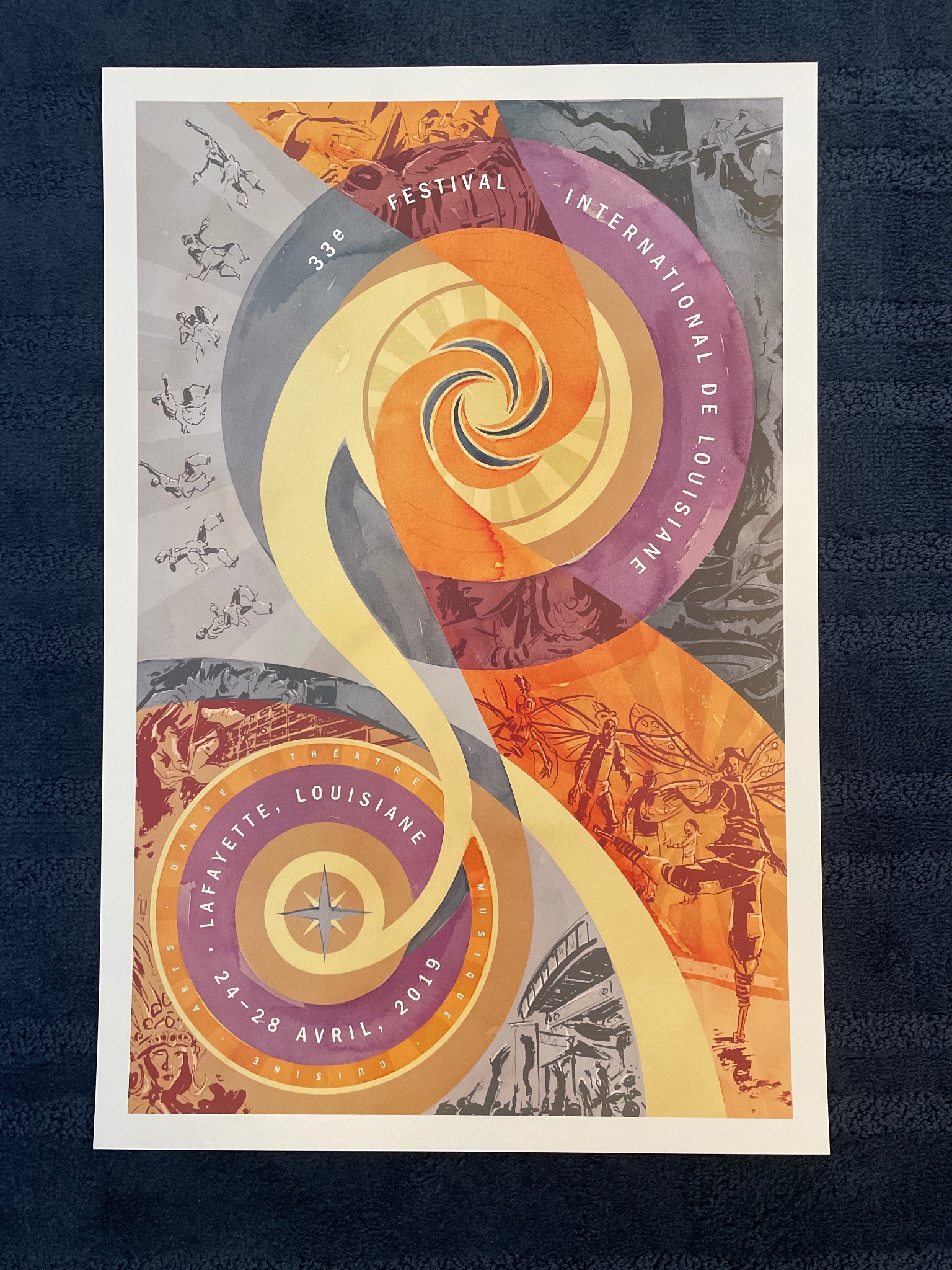 Festival International de Louisiane poster