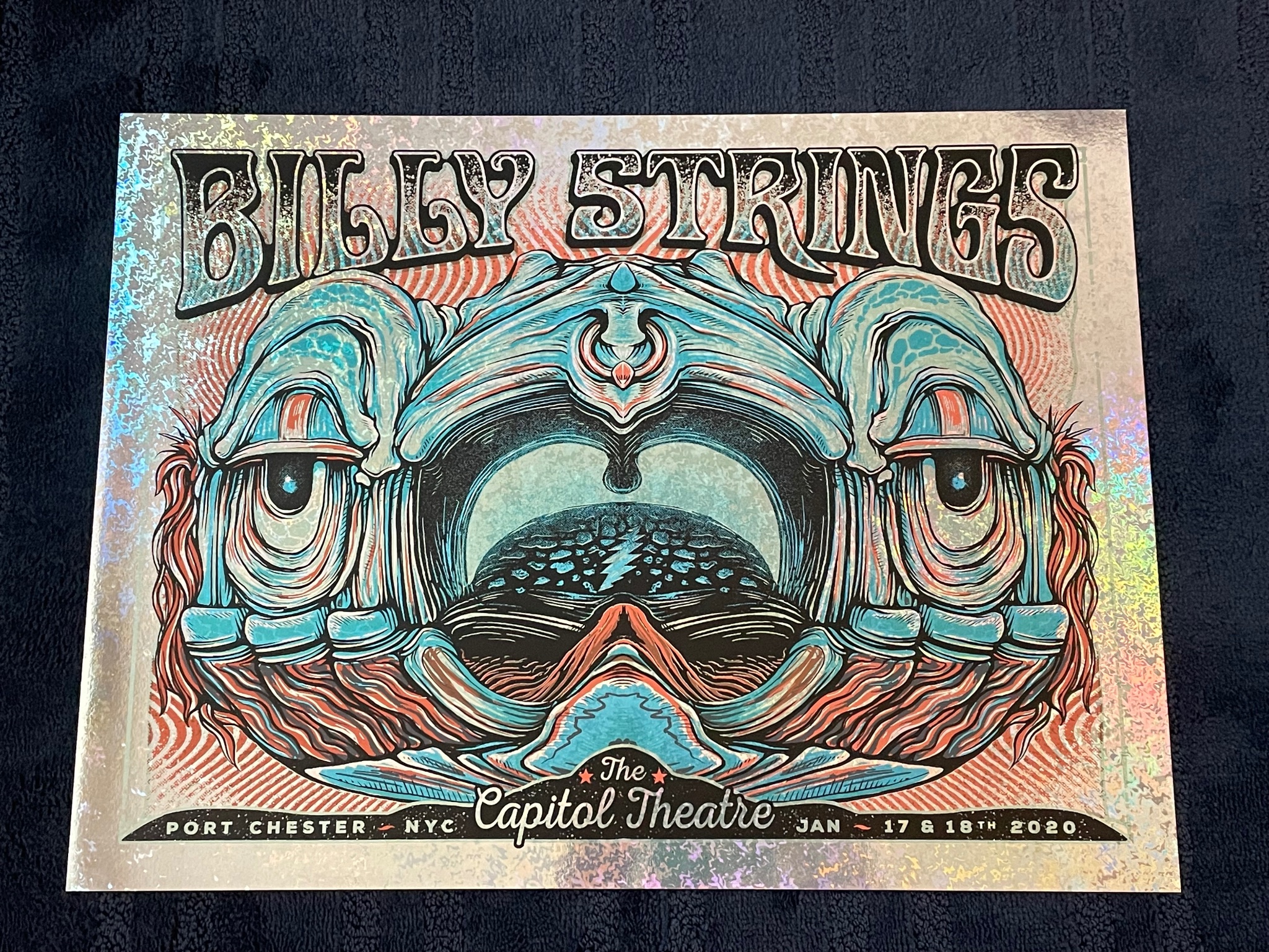 Billy Strings poster by Half Hazard Press