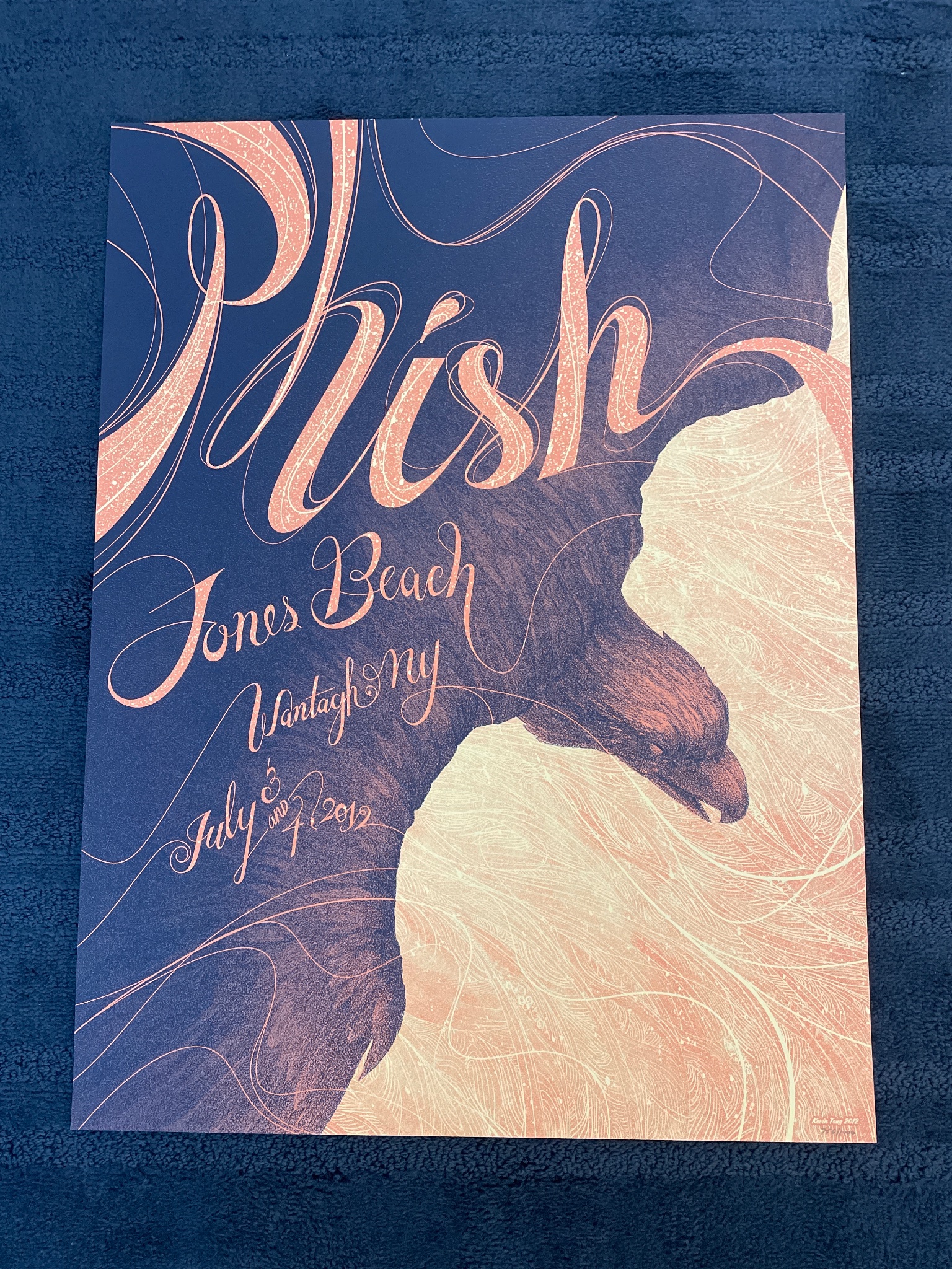Phish poster by Kevin Tong