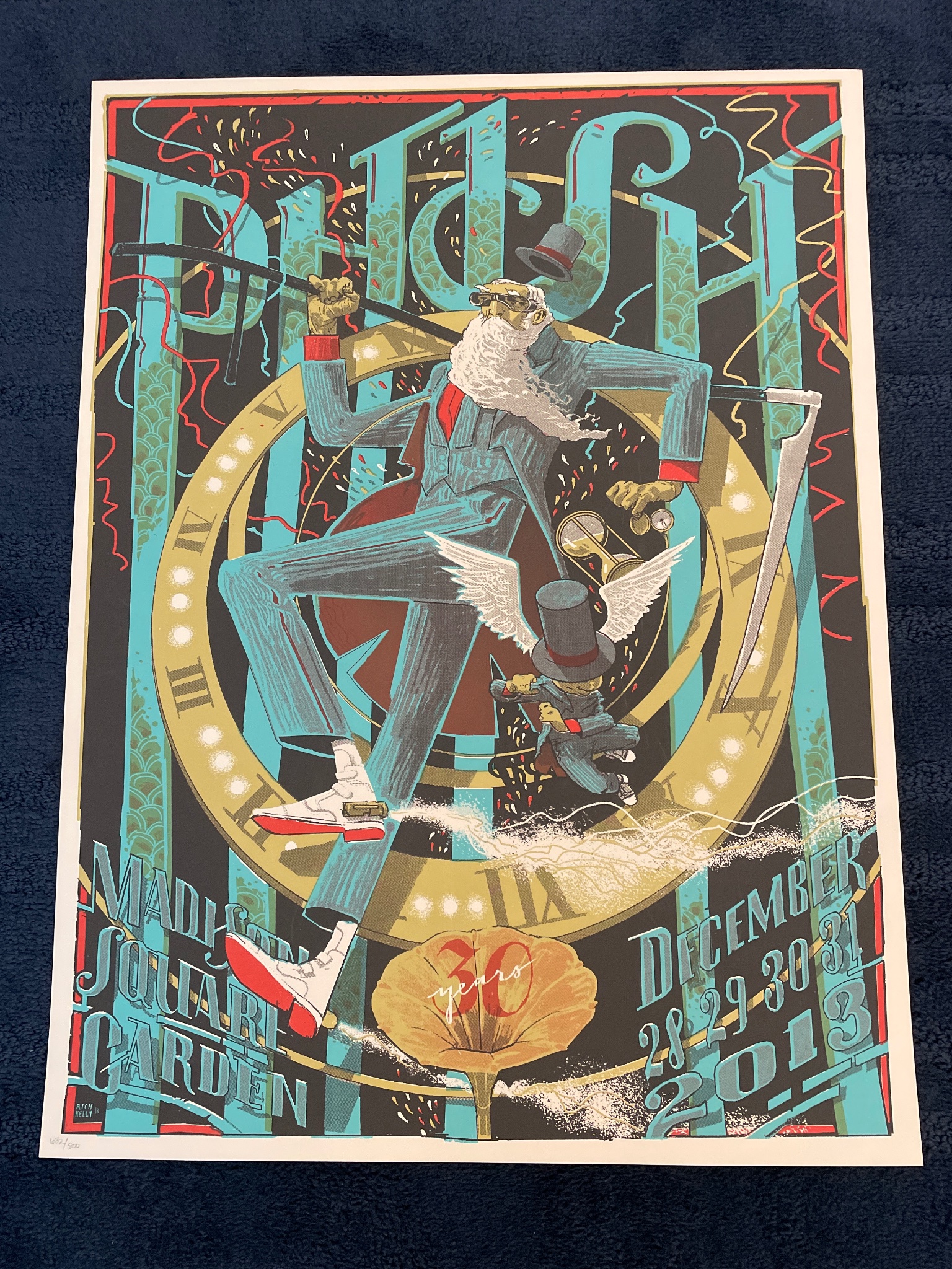 Phish poster by Rich Kelly