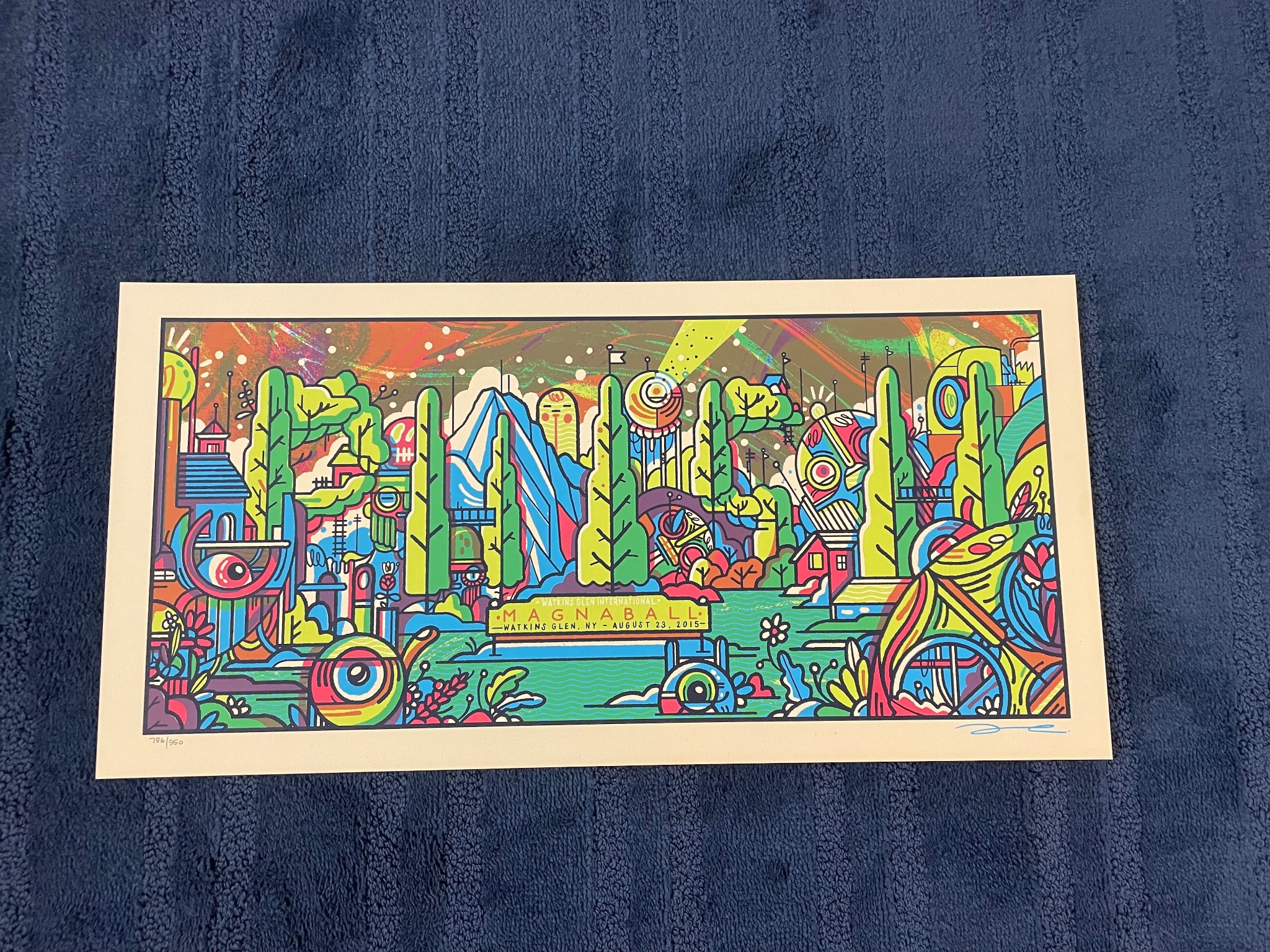 Phish poster by Drew Millward